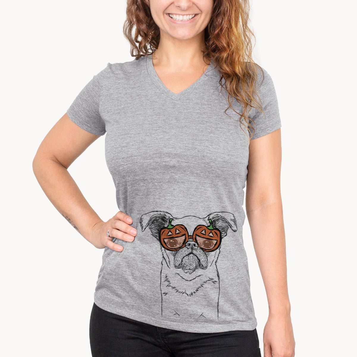 Petit Penny the Brussels Griffon  - Pumpkin Collection