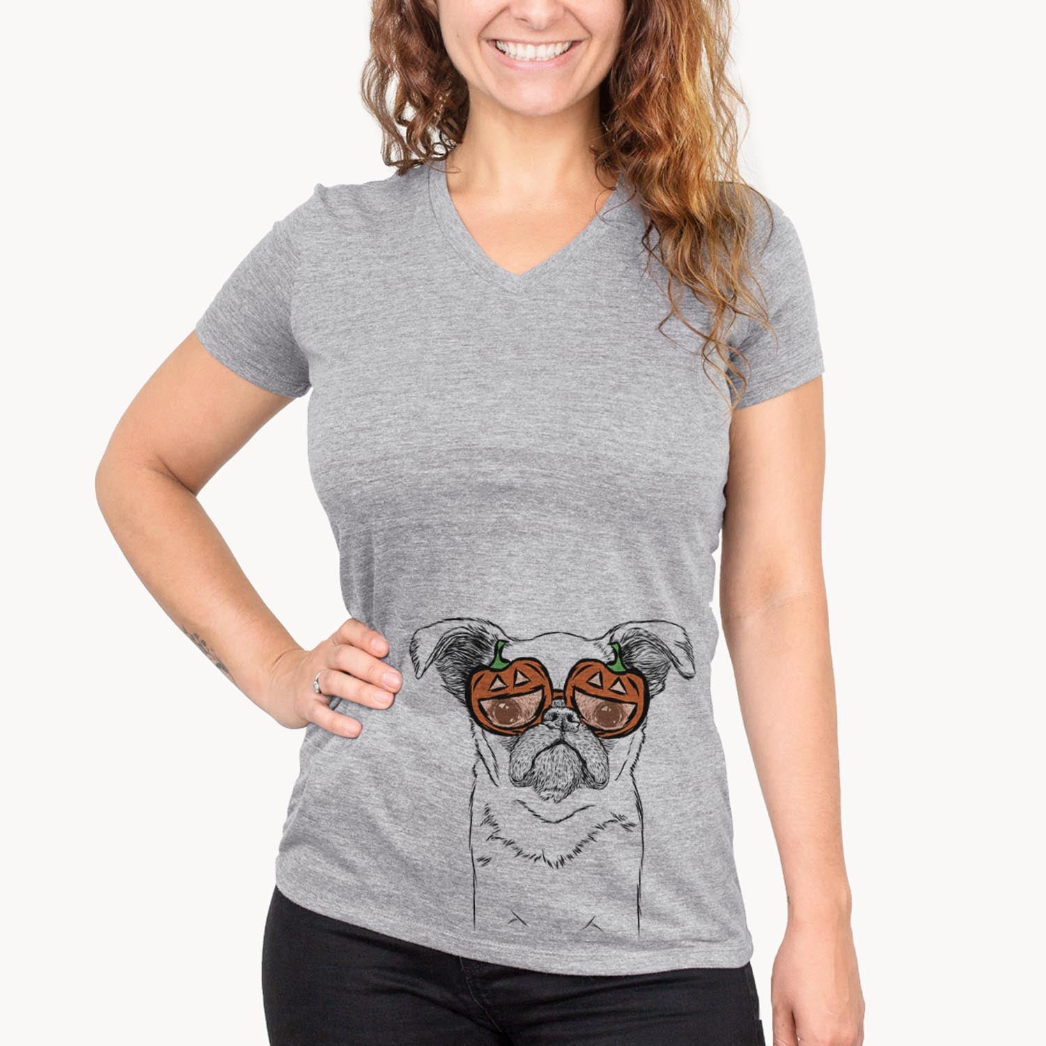 Petit Penny the Brussels Griffon  - Pumpkin Collection