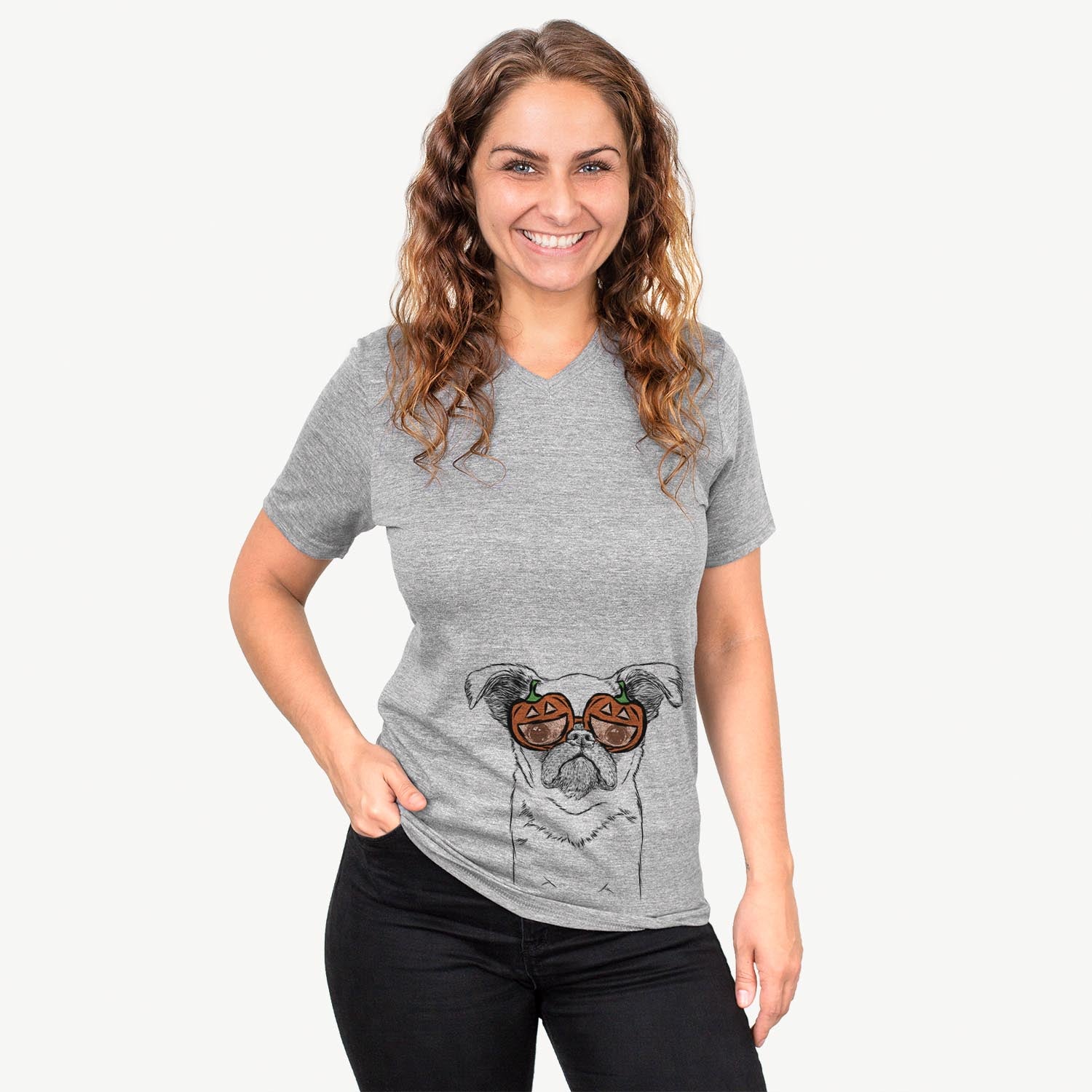 Petit Penny the Brussels Griffon  - Pumpkin Collection