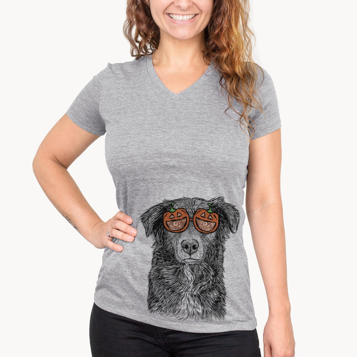 Pixel the Australian Shepherd  - Pumpkin Collection