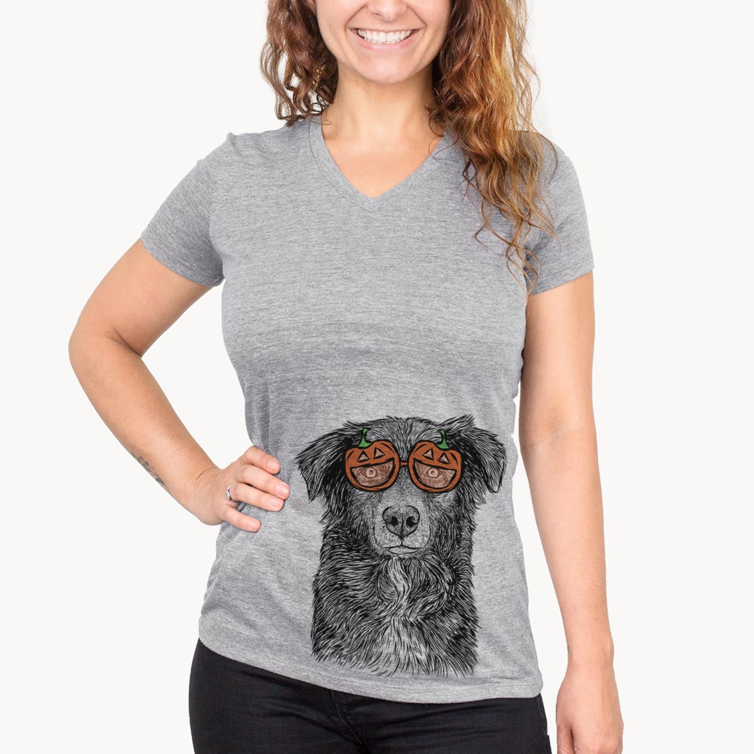 Pixel the Australian Shepherd  - Pumpkin Collection