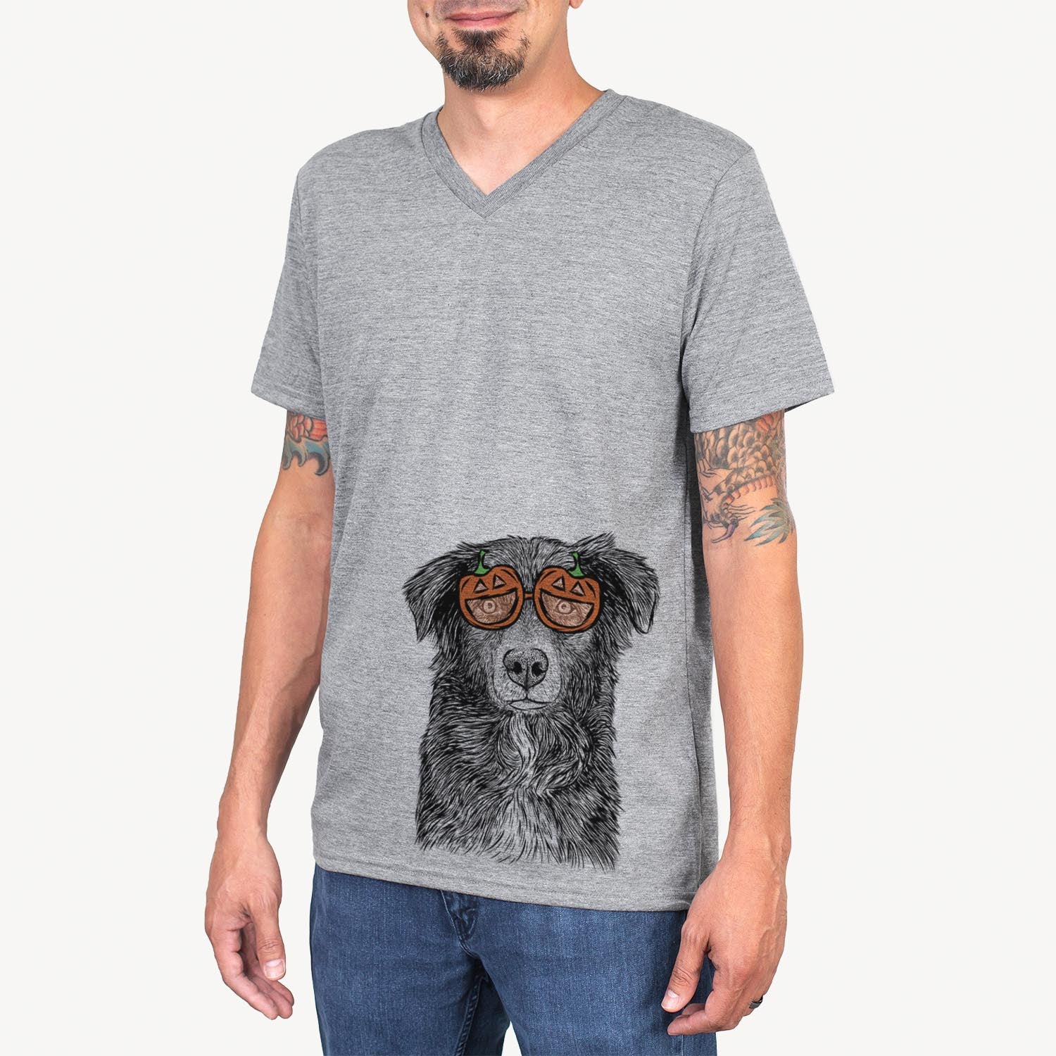 Pixel the Australian Shepherd  - Pumpkin Collection