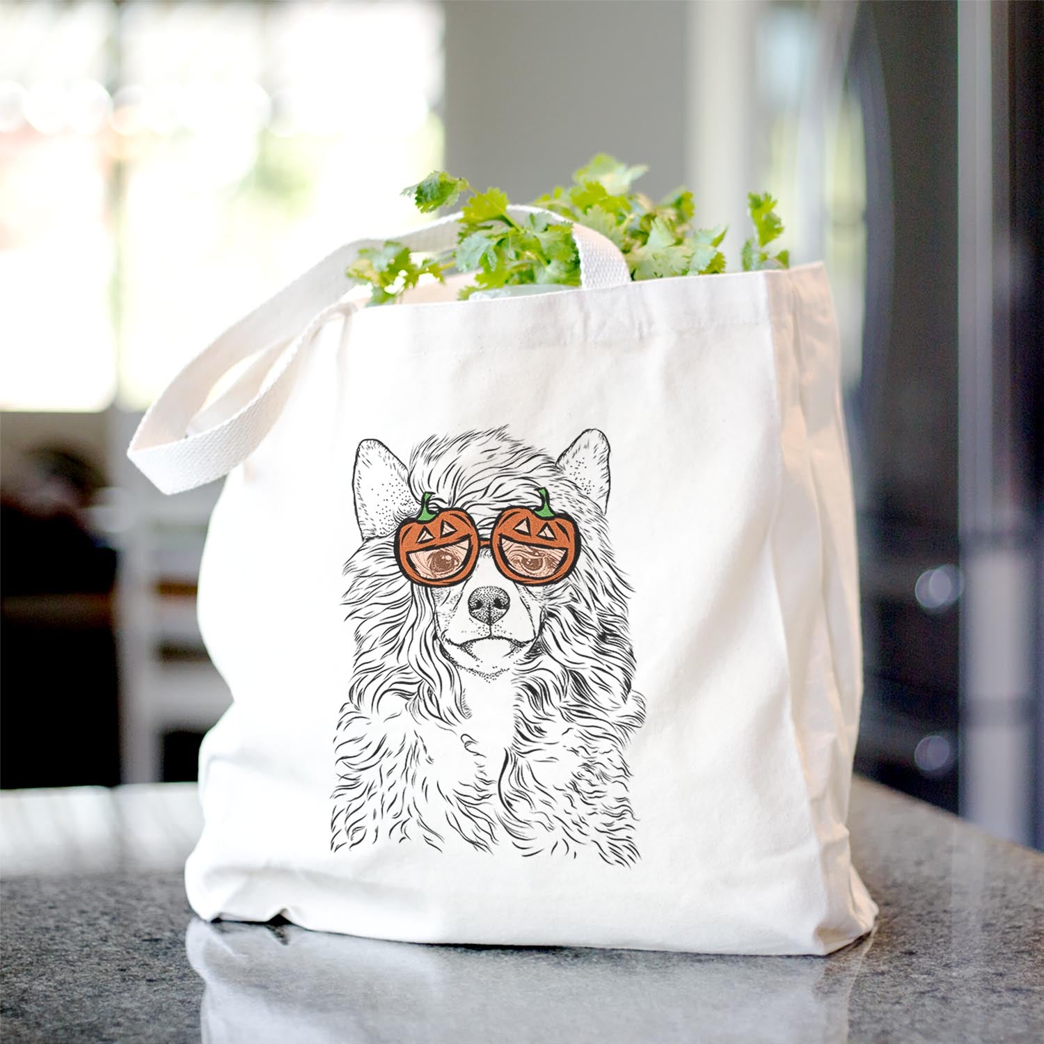 Preston the Powderpuff Chinese Crested - Tote Bag