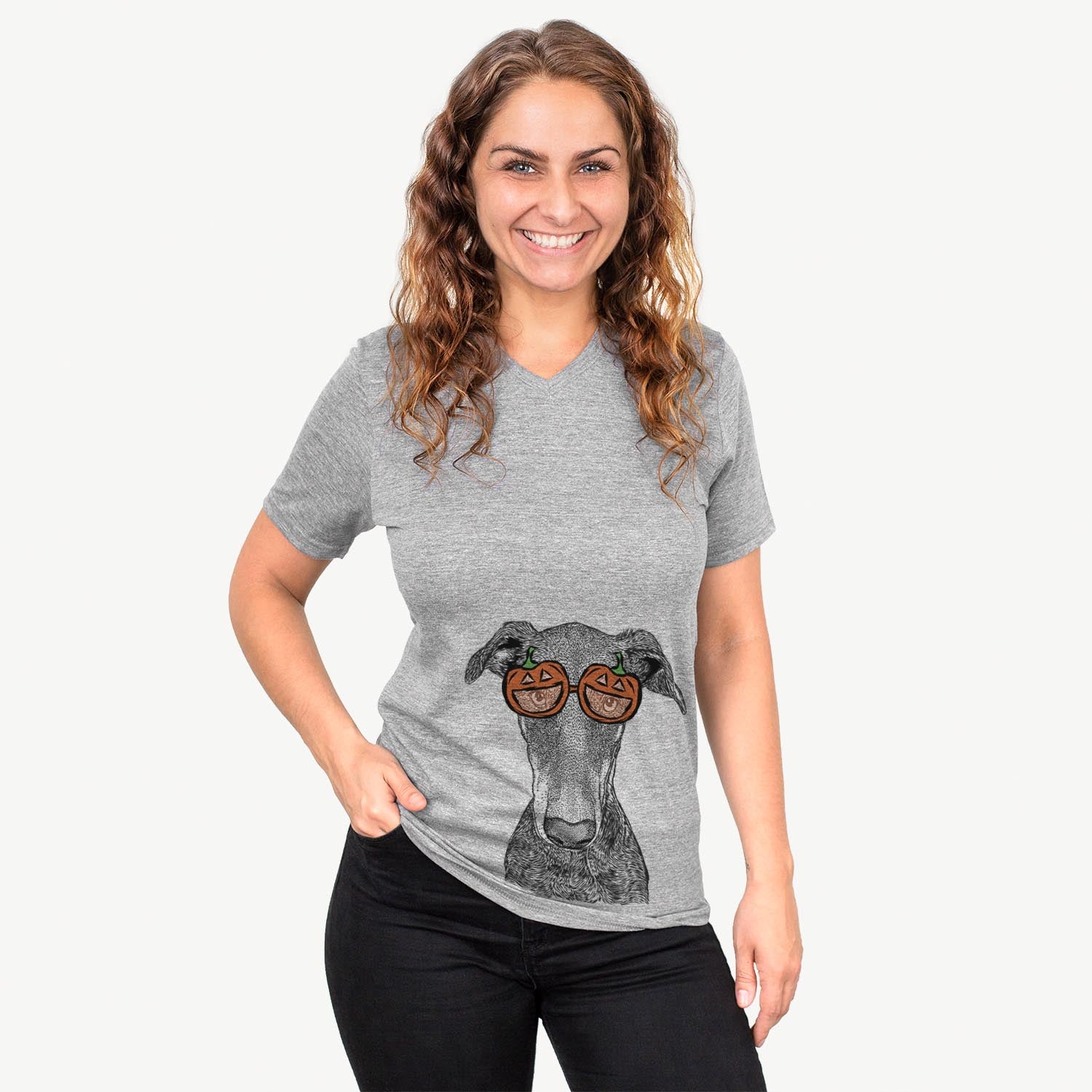 Princess Fiona the Doberman  - Pumpkin Collection