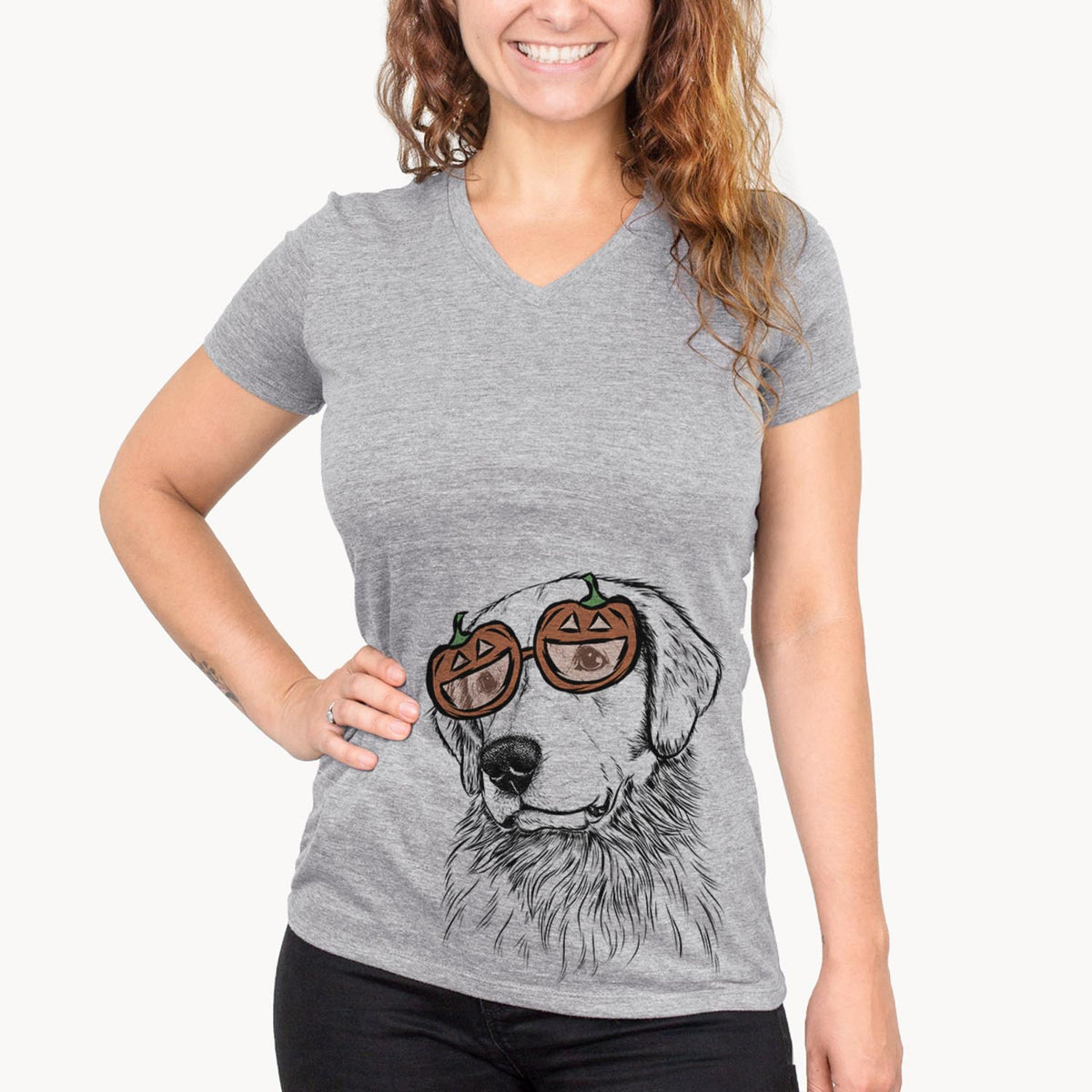 Quinn the Golden Retriever  - Pumpkin Collection