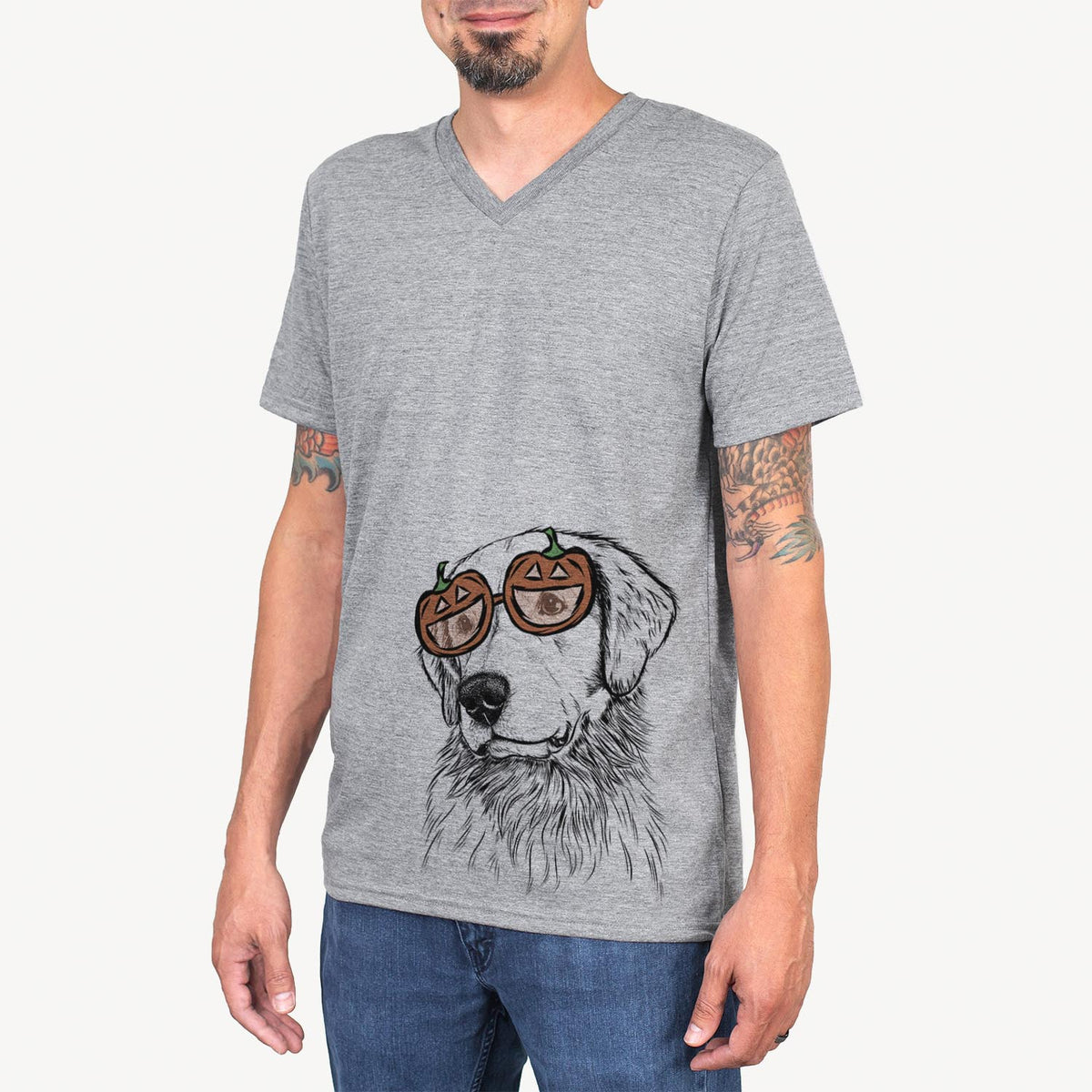 Quinn the Golden Retriever  - Pumpkin Collection