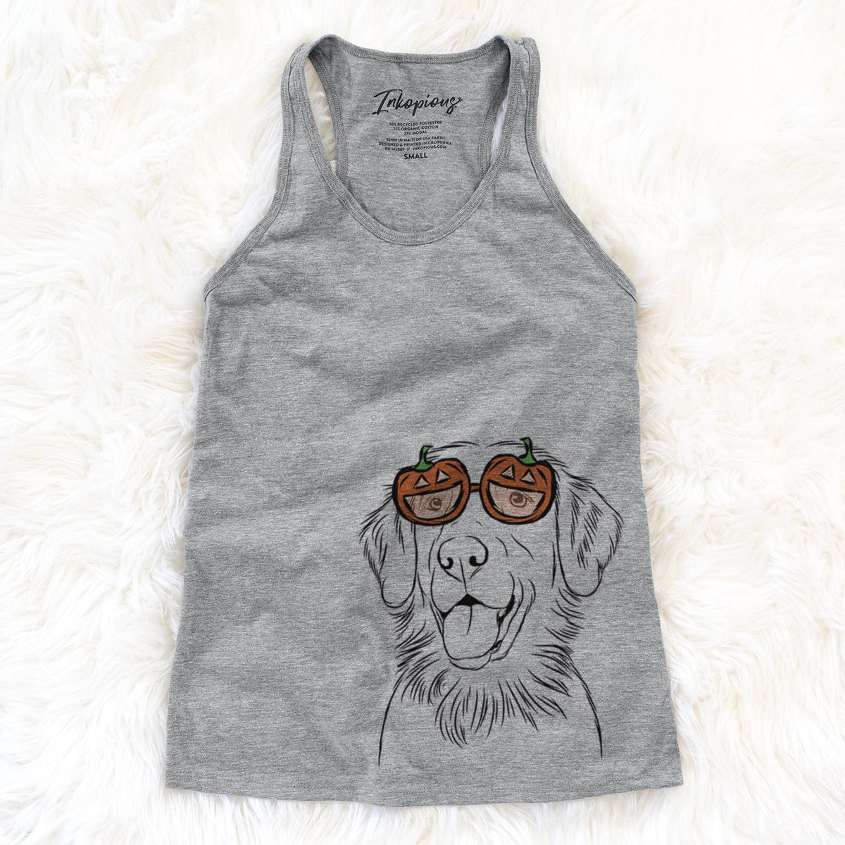 Raisin the Flat Coated Retriever  - Pumpkin Collection