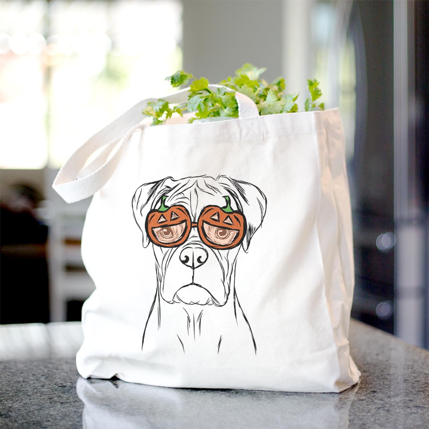 Reese the Boxer - Tote Bag