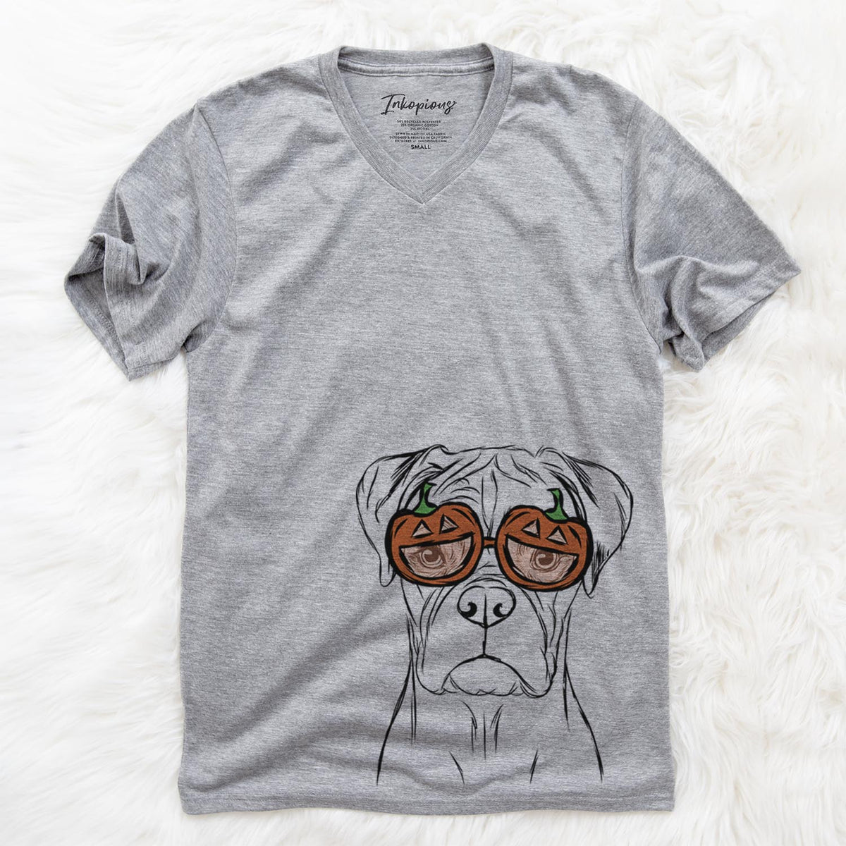 Reese the Boxer  - Pumpkin Collection