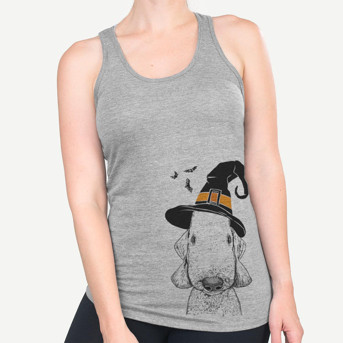 Remington the Bedlington Terrier  - Pumpkin Collection