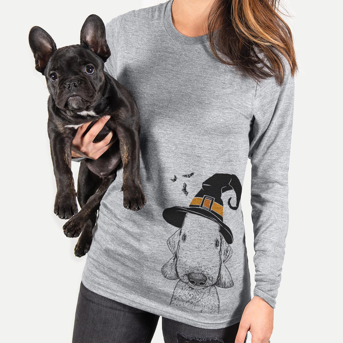 Remington the Bedlington Terrier  - Pumpkin Collection