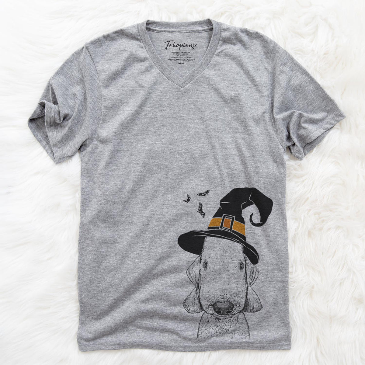 Remington the Bedlington Terrier  - Pumpkin Collection