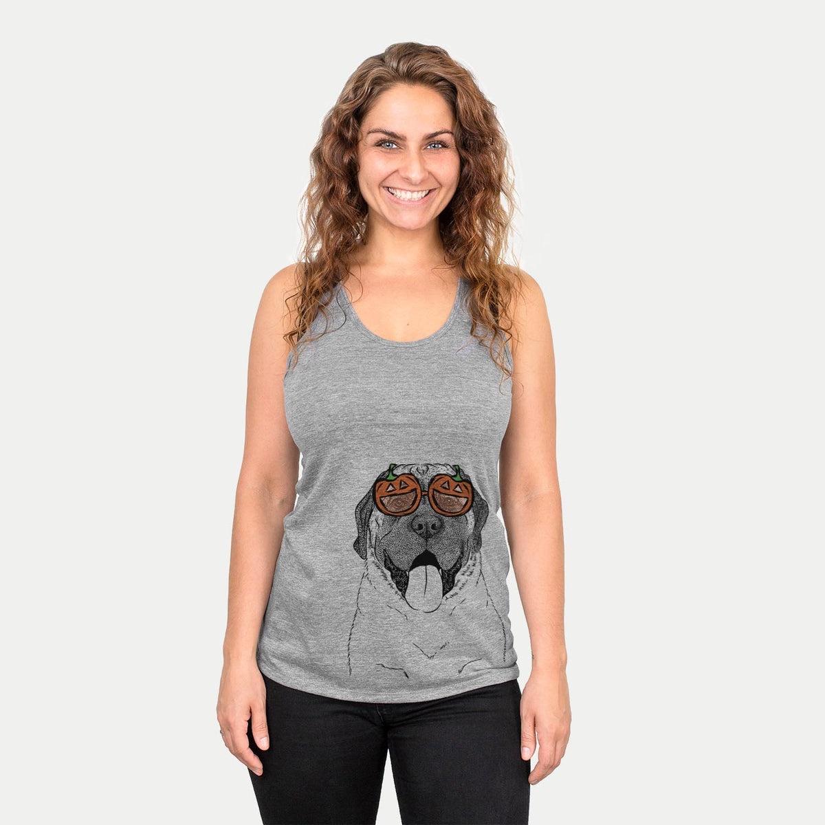 Remmie the English Mastiff  - Pumpkin Collection