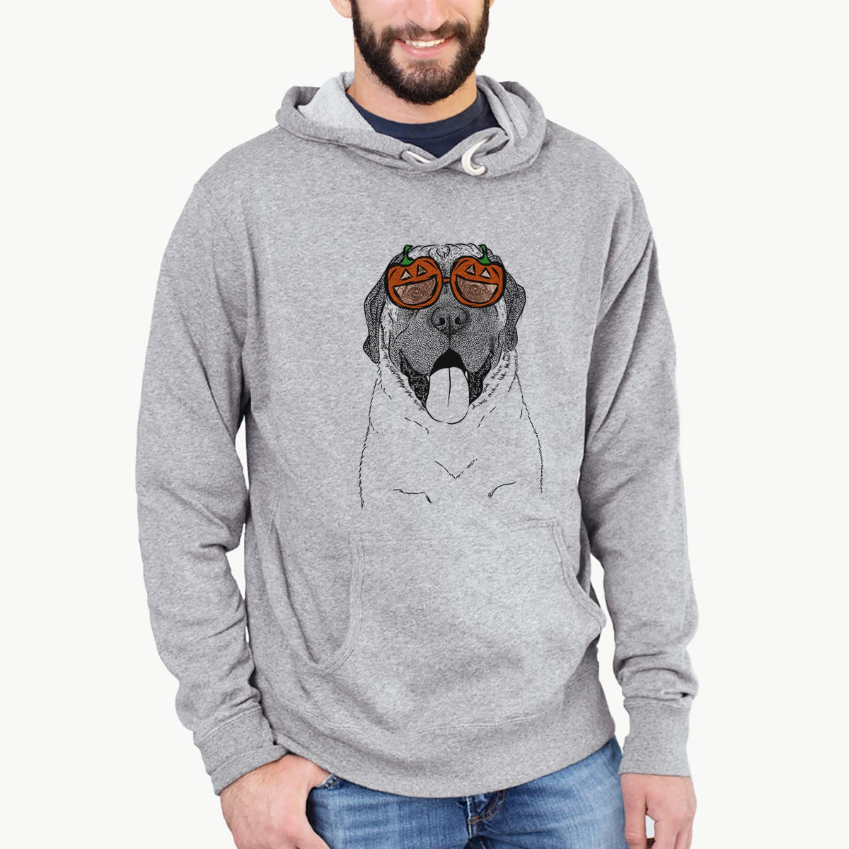 Remmie the English Mastiff  - Pumpkin Collection