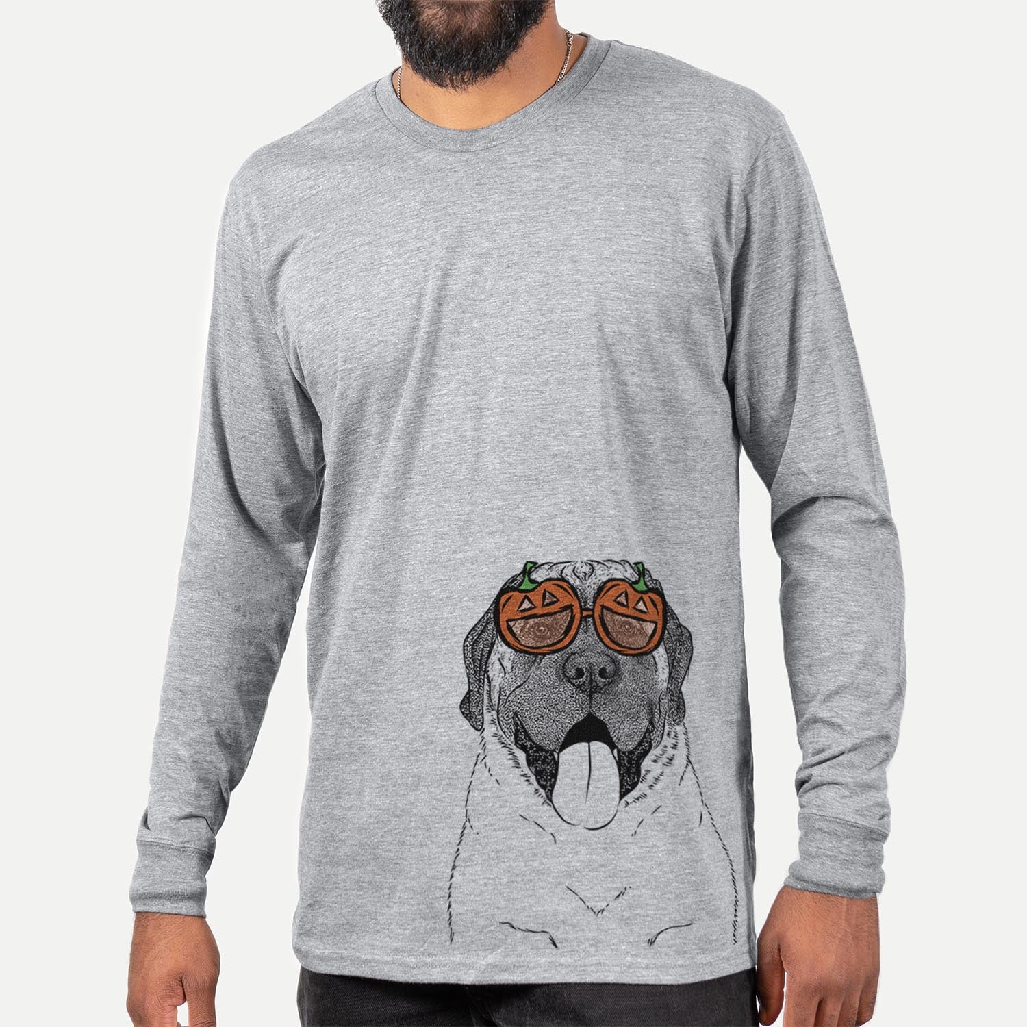 Remmie the English Mastiff  - Pumpkin Collection