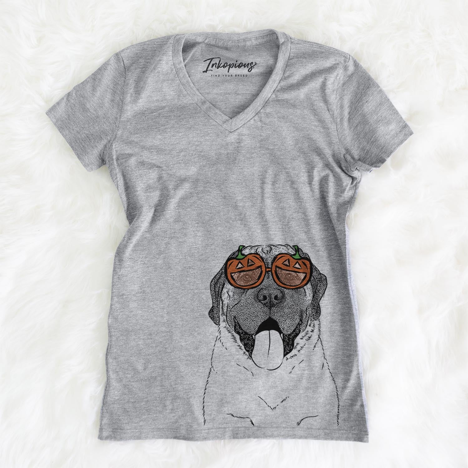 Remmie the English Mastiff  - Pumpkin Collection