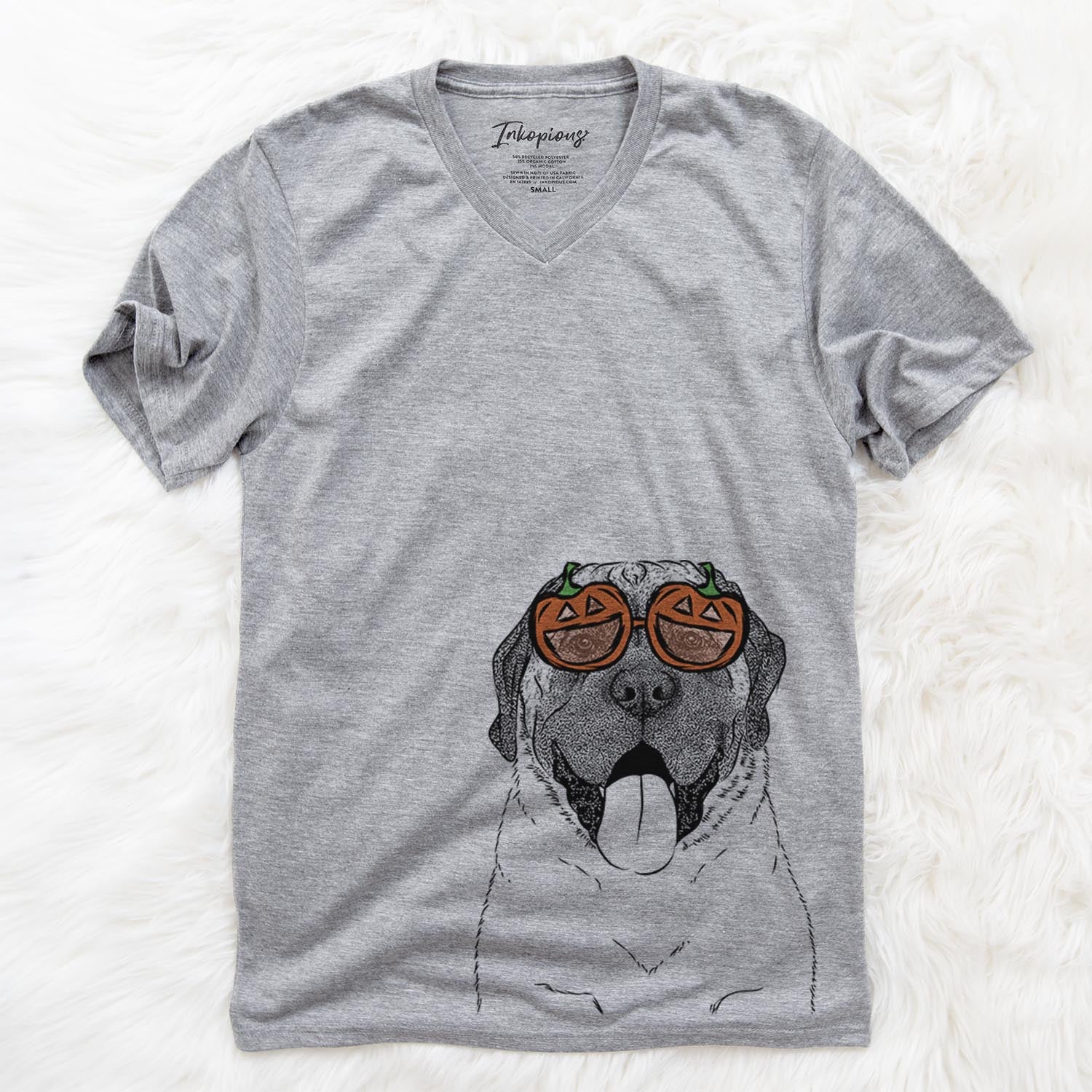 Remmie the English Mastiff  - Pumpkin Collection