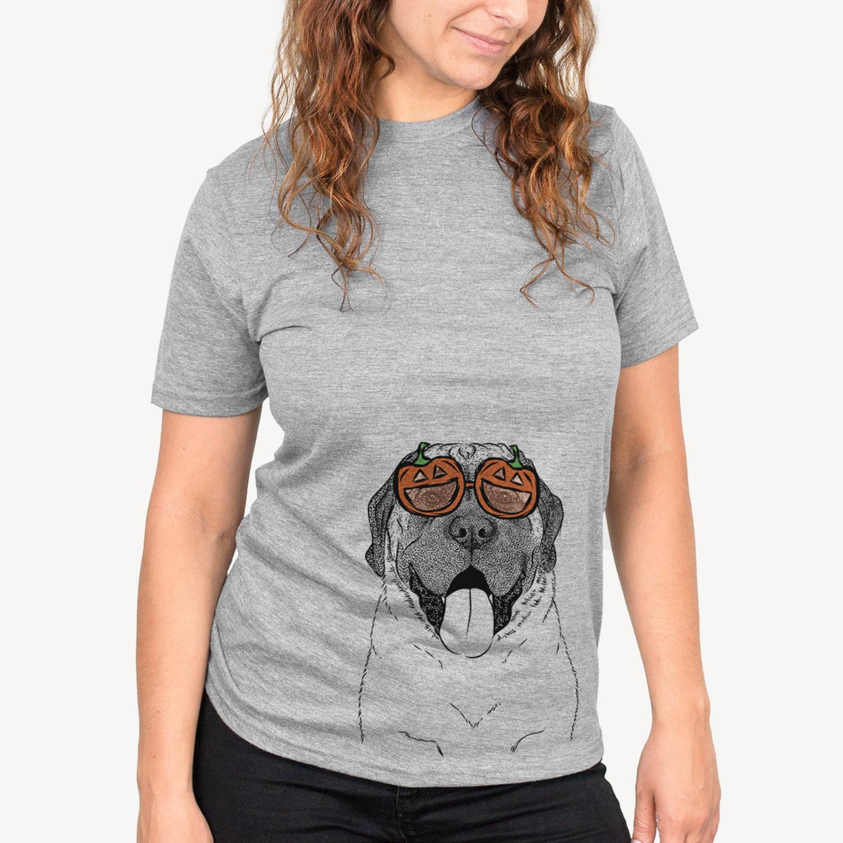 Remmie the English Mastiff  - Pumpkin Collection