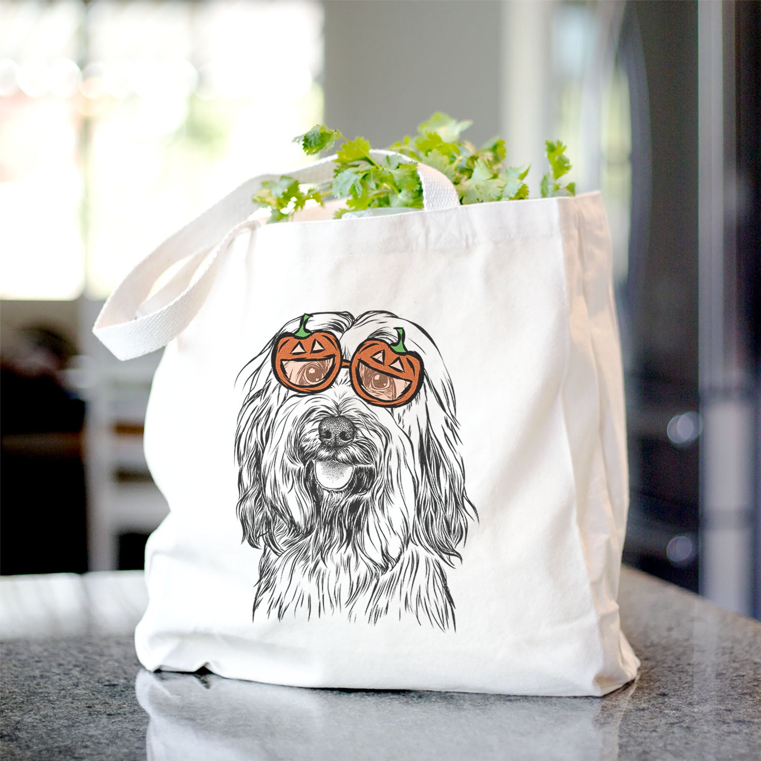 Rime the Tibetan Terrier - Tote Bag