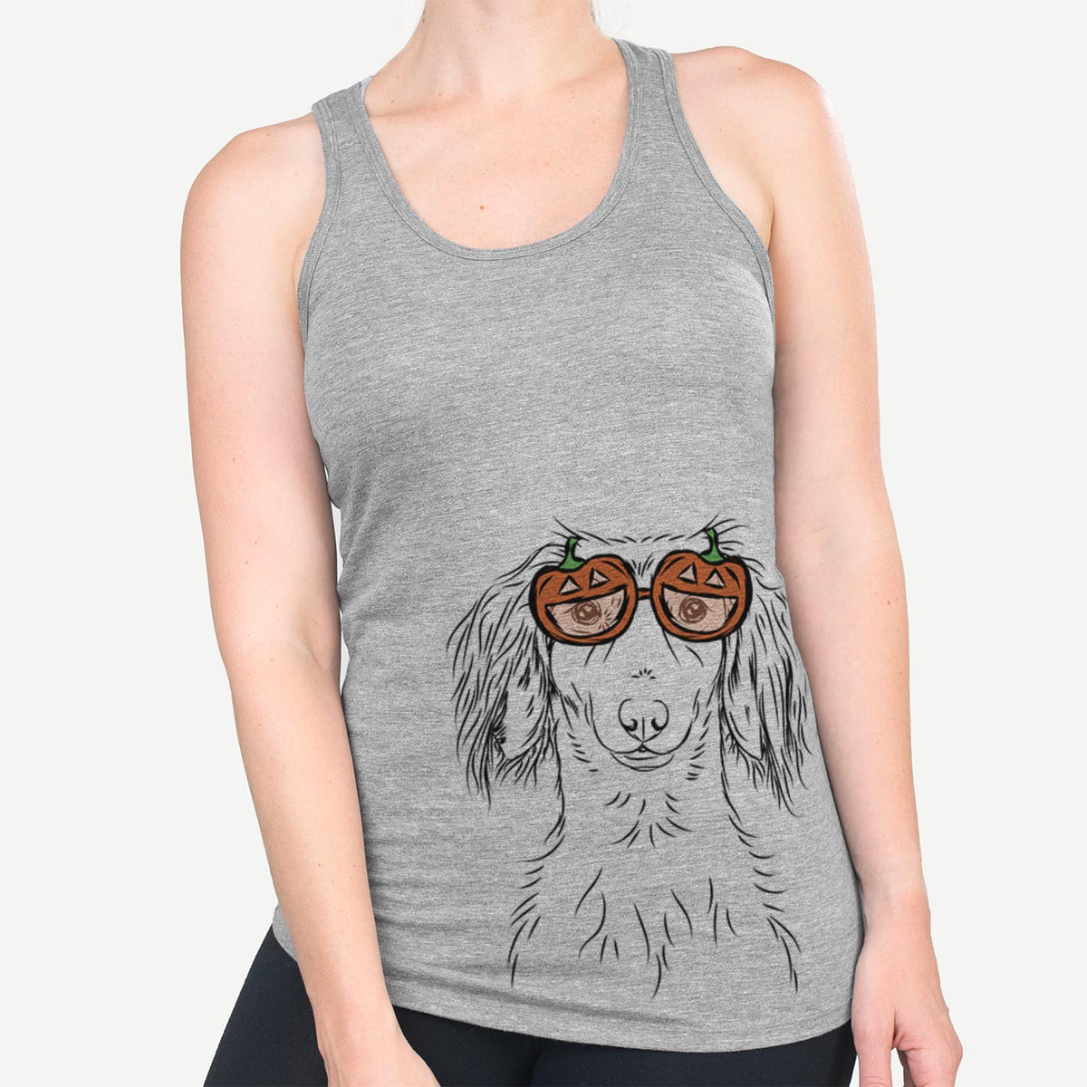 Roux the Long Haired Dachshund  - Pumpkin Collection