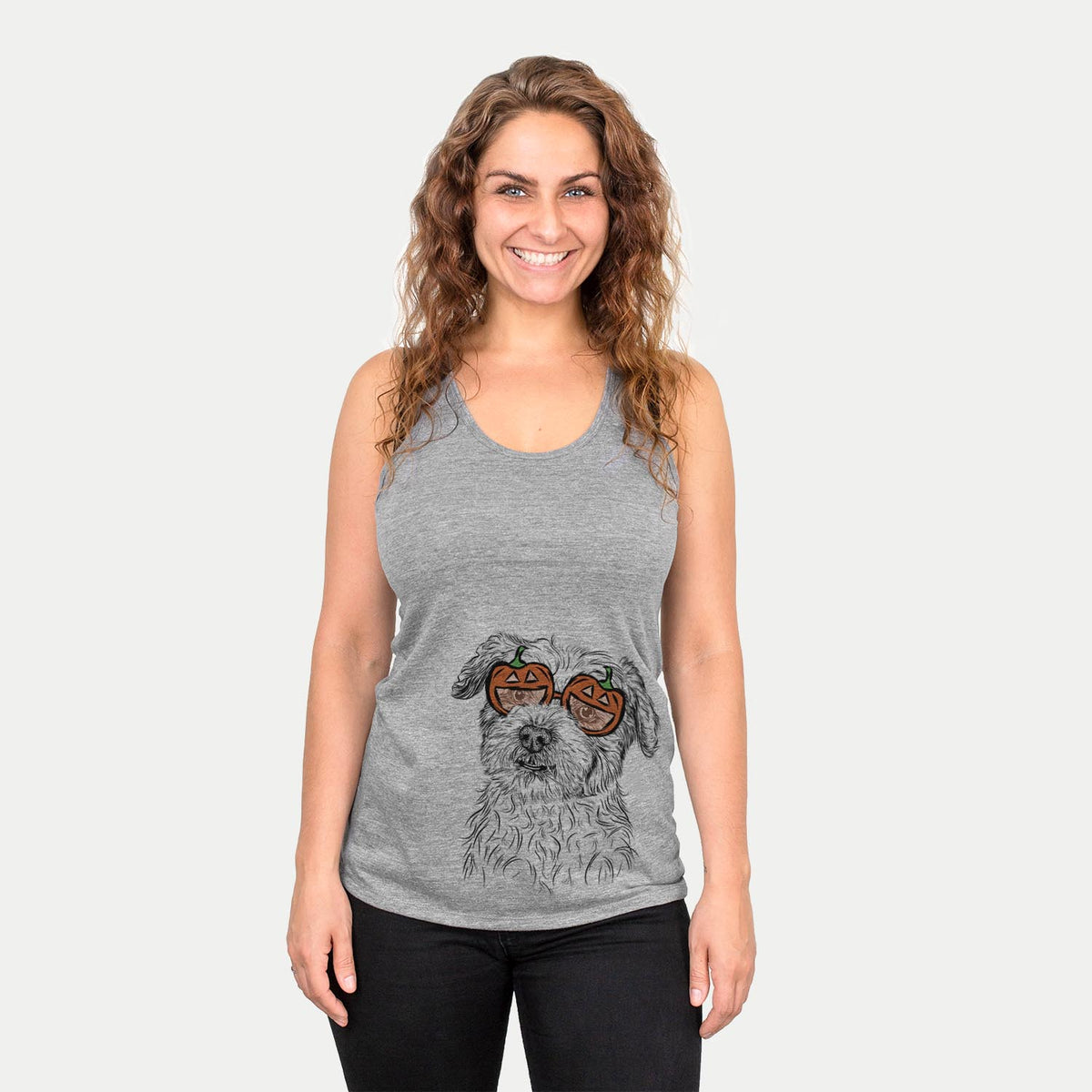 Roxie the Schnauzer Shih Tzu Mix  - Pumpkin Collection