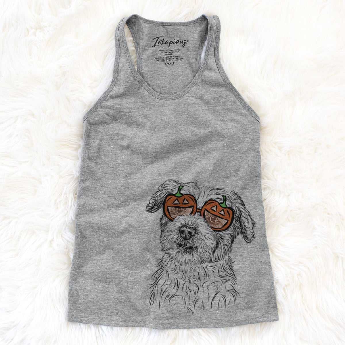 Roxie the Schnauzer Shih Tzu Mix  - Pumpkin Collection