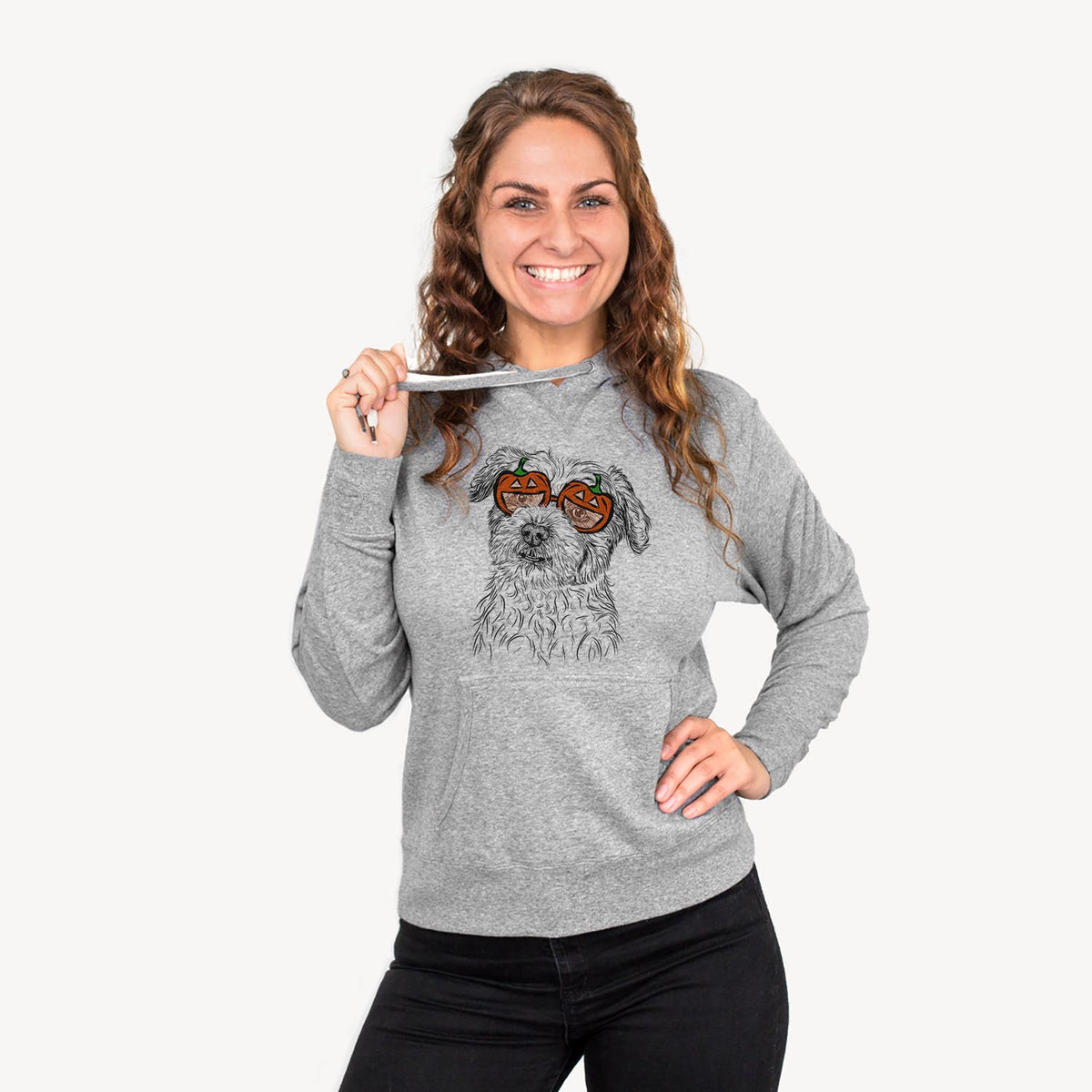 Roxie the Schnauzer Shih Tzu Mix  - Pumpkin Collection