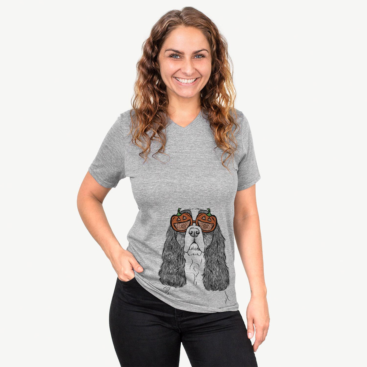 Sebastian the Cavalier King Charles Spaniel  - Pumpkin Collection