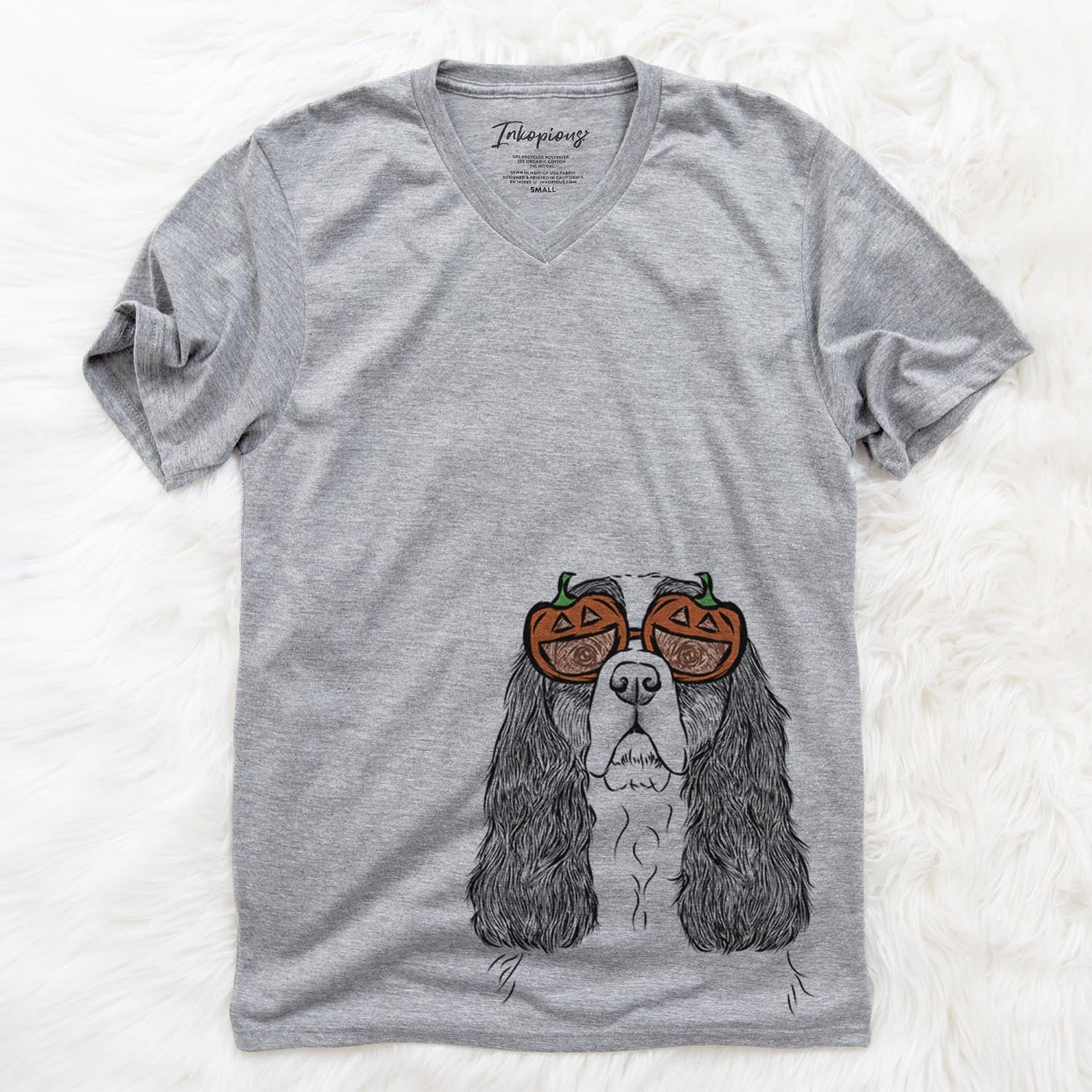 Sebastian the Cavalier King Charles Spaniel  - Pumpkin Collection