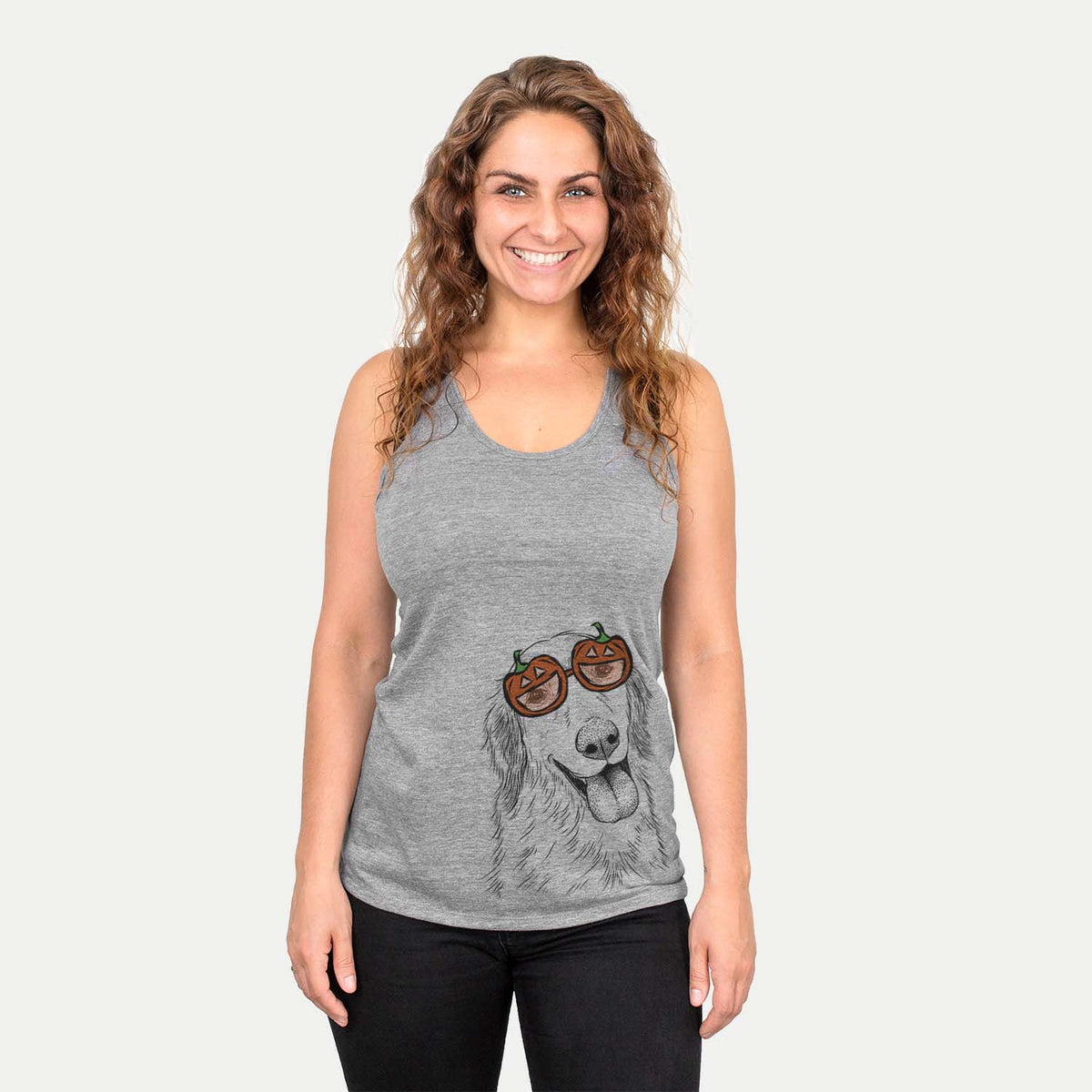 Shelby the Golden Retriever  - Pumpkin Collection