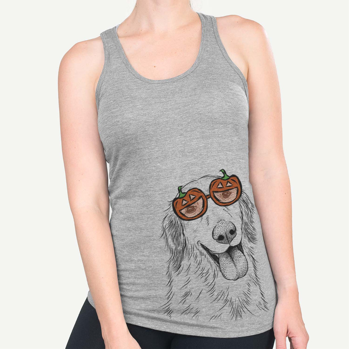 Shelby the Golden Retriever  - Pumpkin Collection