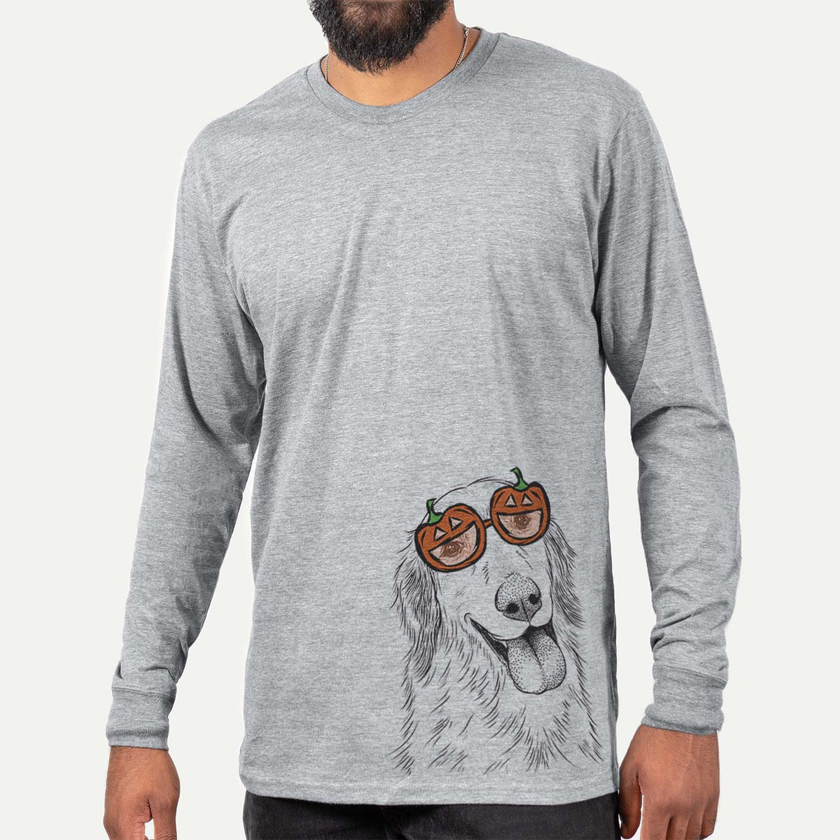 Shelby the Golden Retriever  - Pumpkin Collection