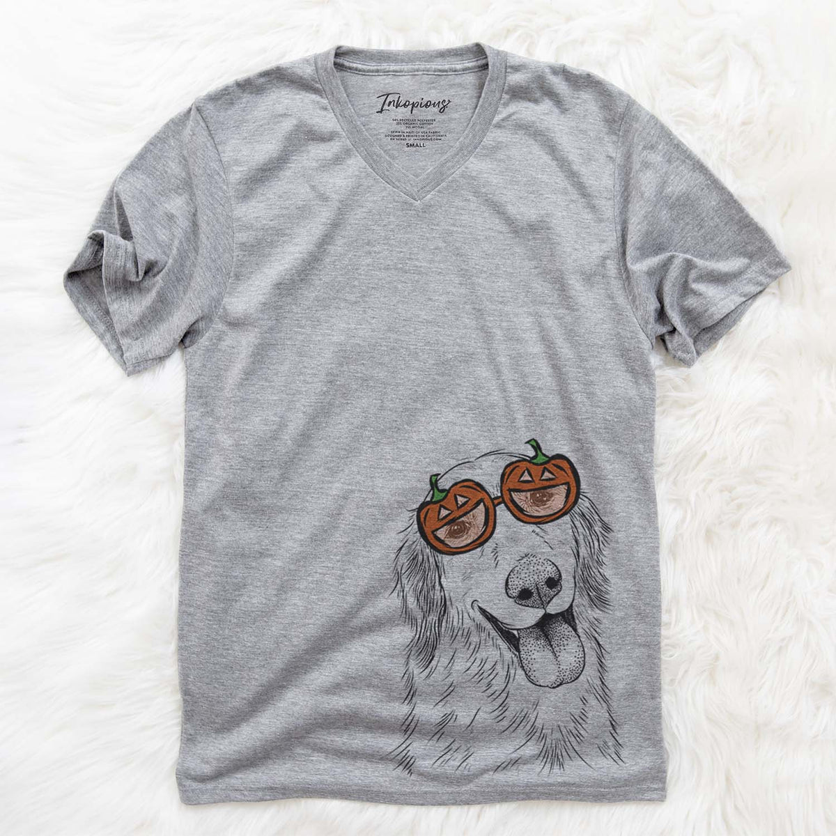 Shelby the Golden Retriever  - Pumpkin Collection