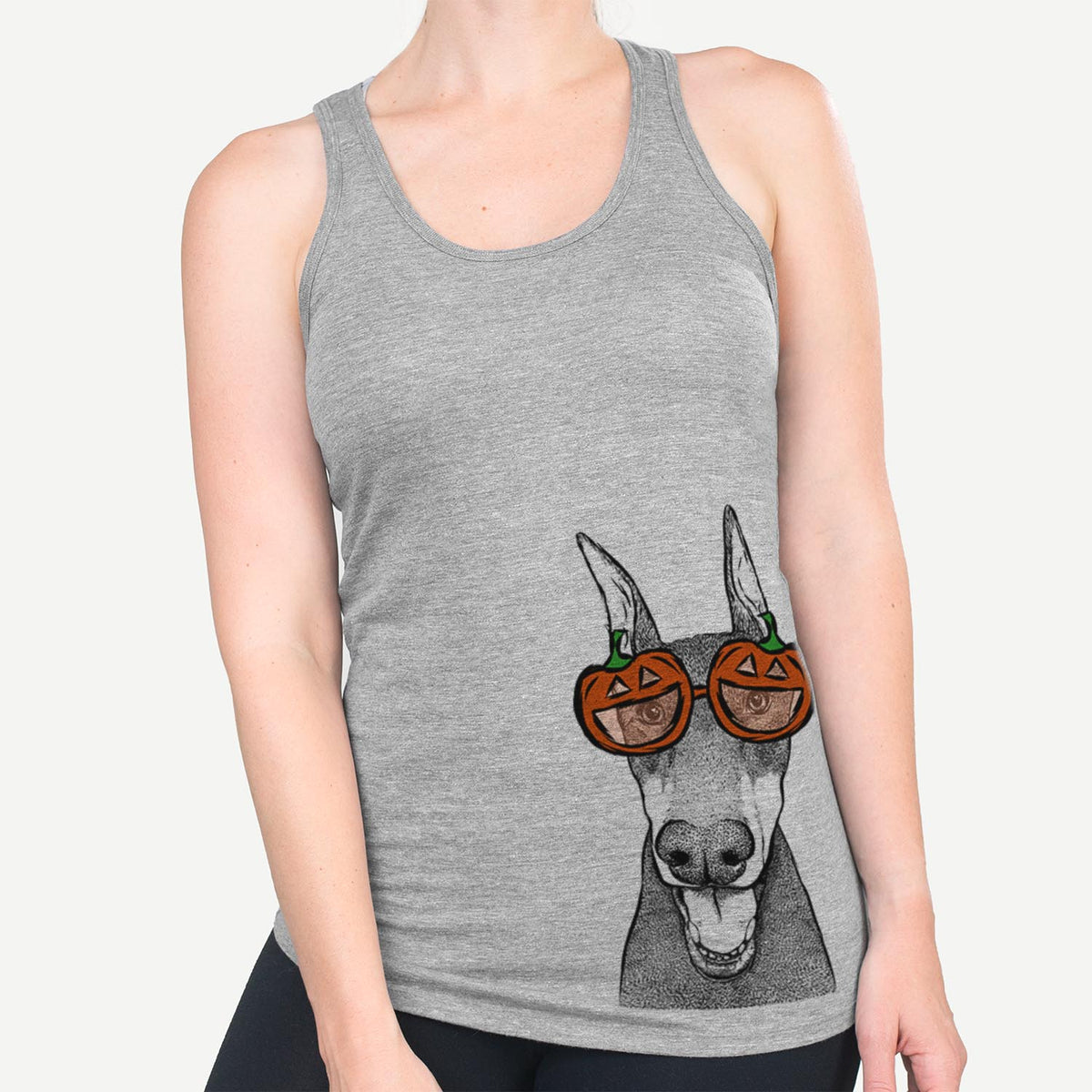 Sir Duke the Doberman Pinscher  - Pumpkin Collection