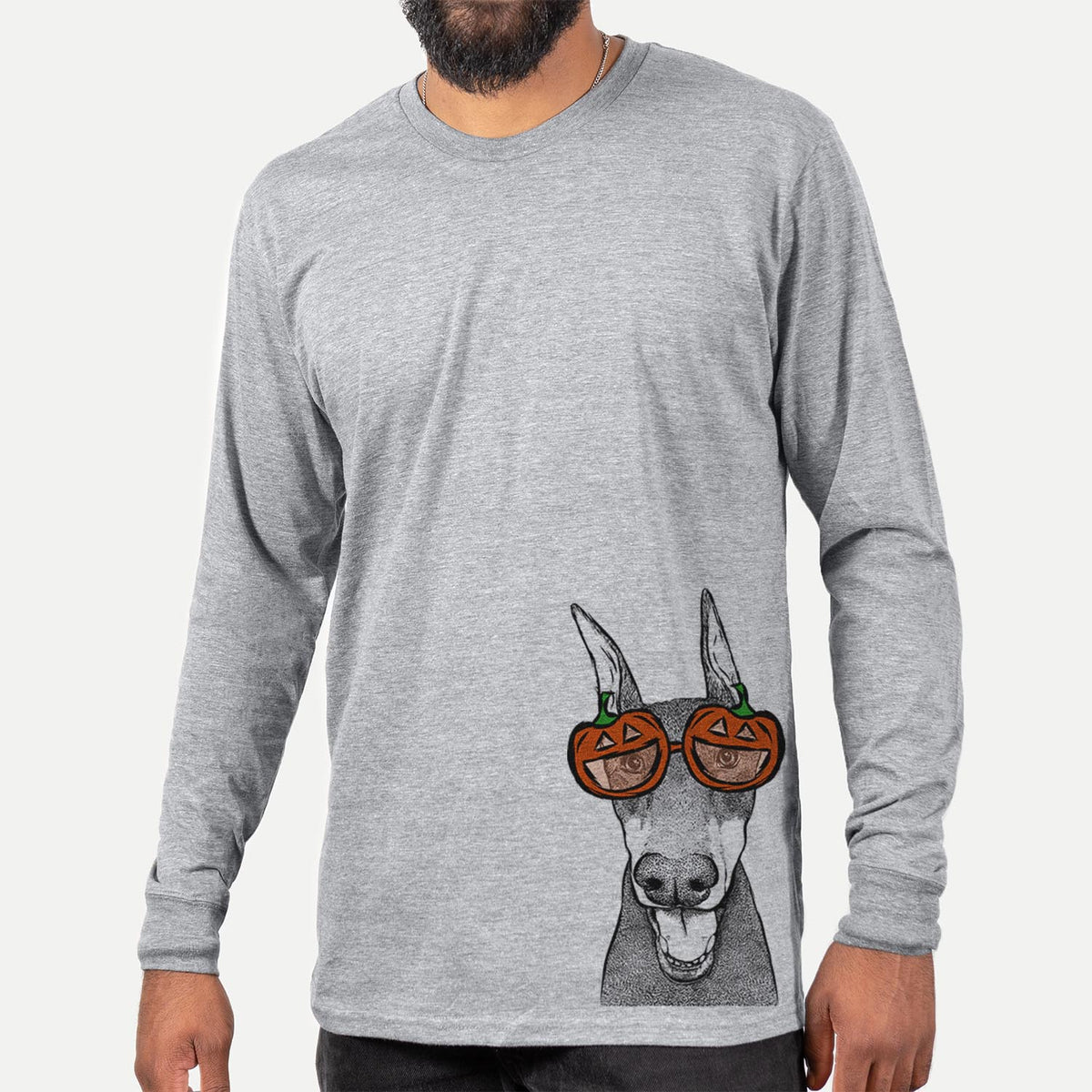 Sir Duke the Doberman Pinscher  - Pumpkin Collection