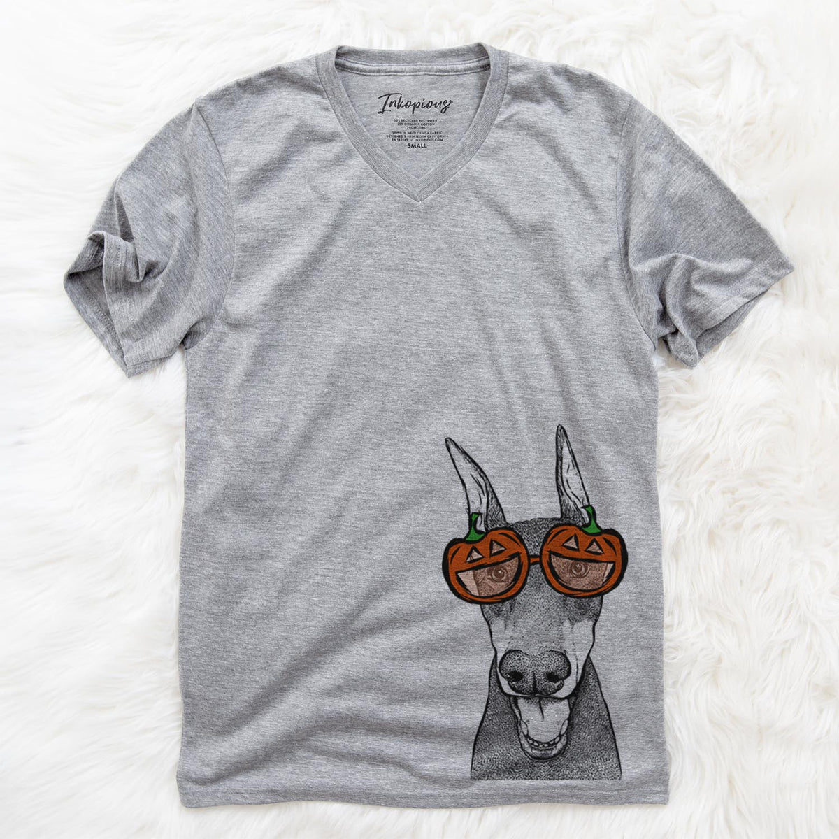 Sir Duke the Doberman Pinscher  - Pumpkin Collection