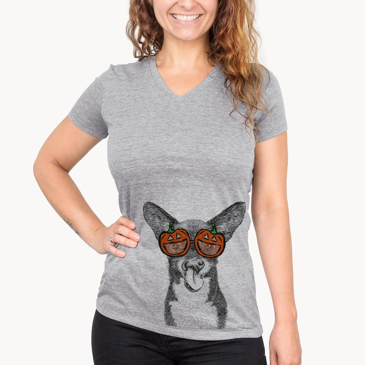 Sprout the Chihuahua Mix  - Pumpkin Collection