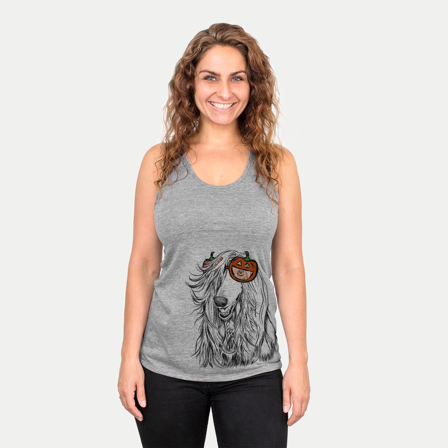 Sterling the Afghan Hound  - Pumpkin Collection