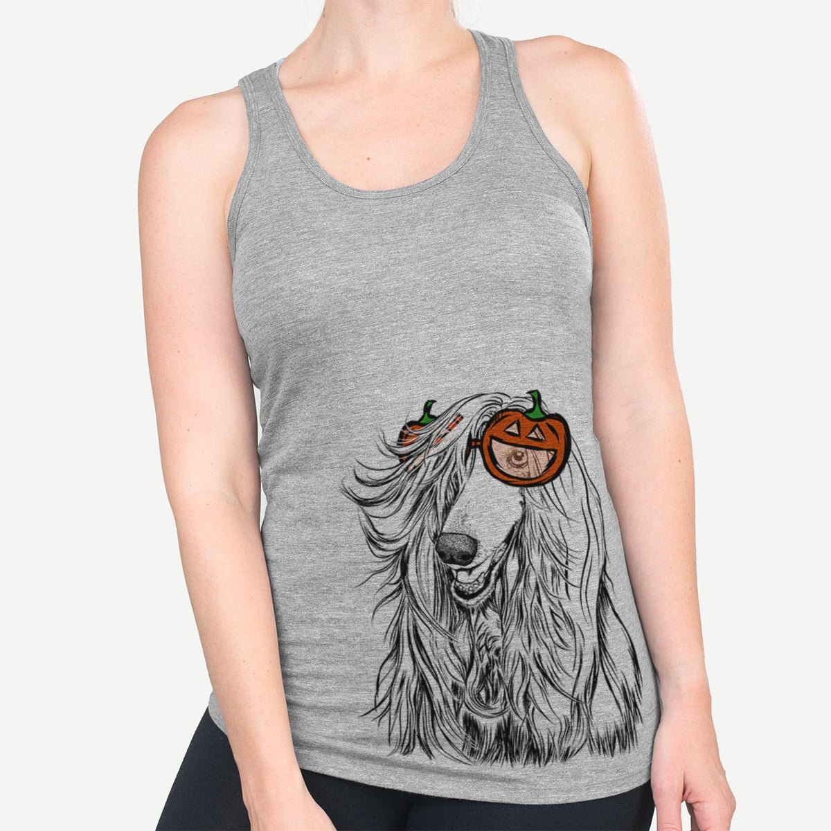 Sterling the Afghan Hound  - Pumpkin Collection