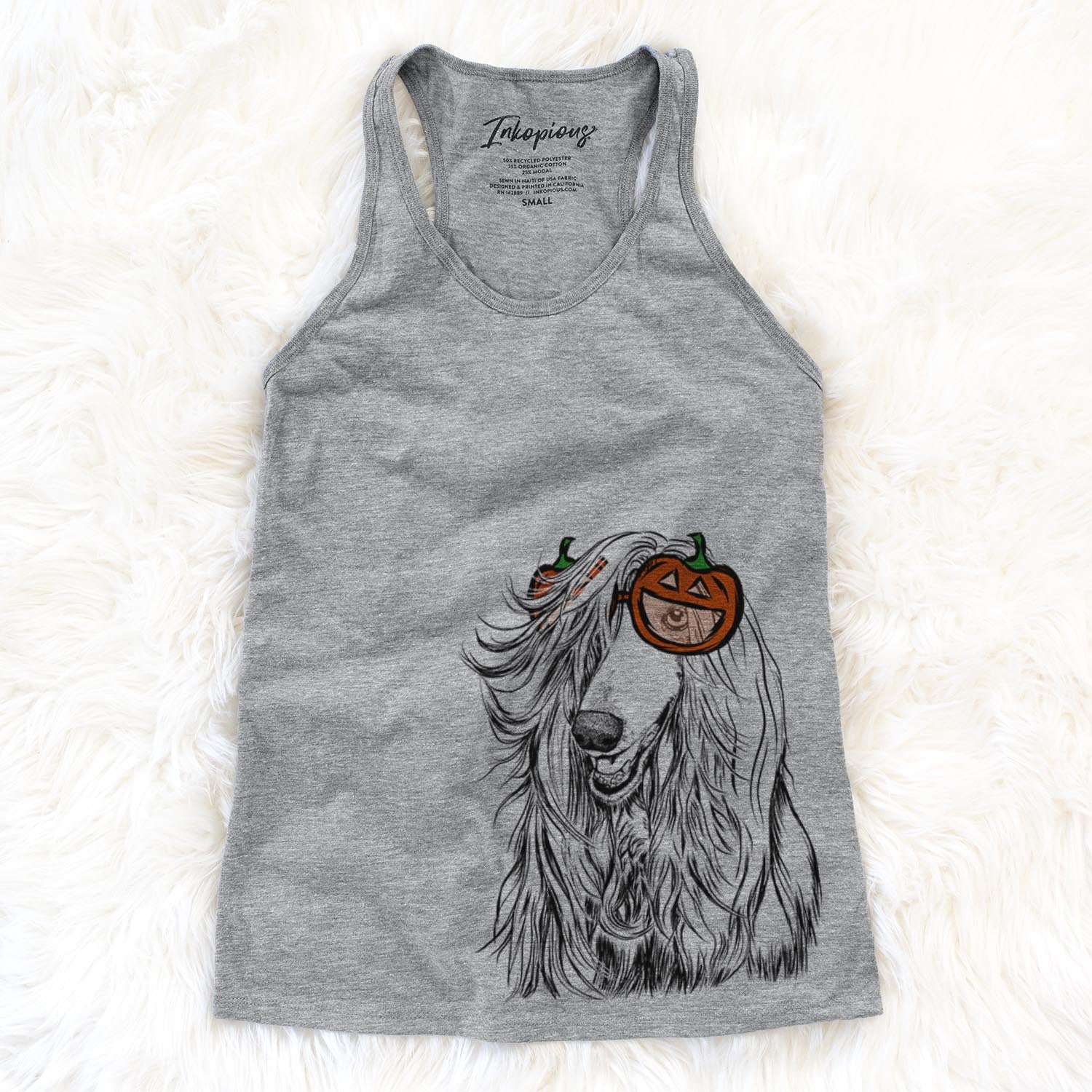 Sterling the Afghan Hound  - Pumpkin Collection