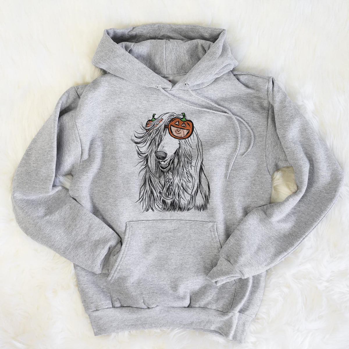 Sterling the Afghan Hound  - Pumpkin Collection