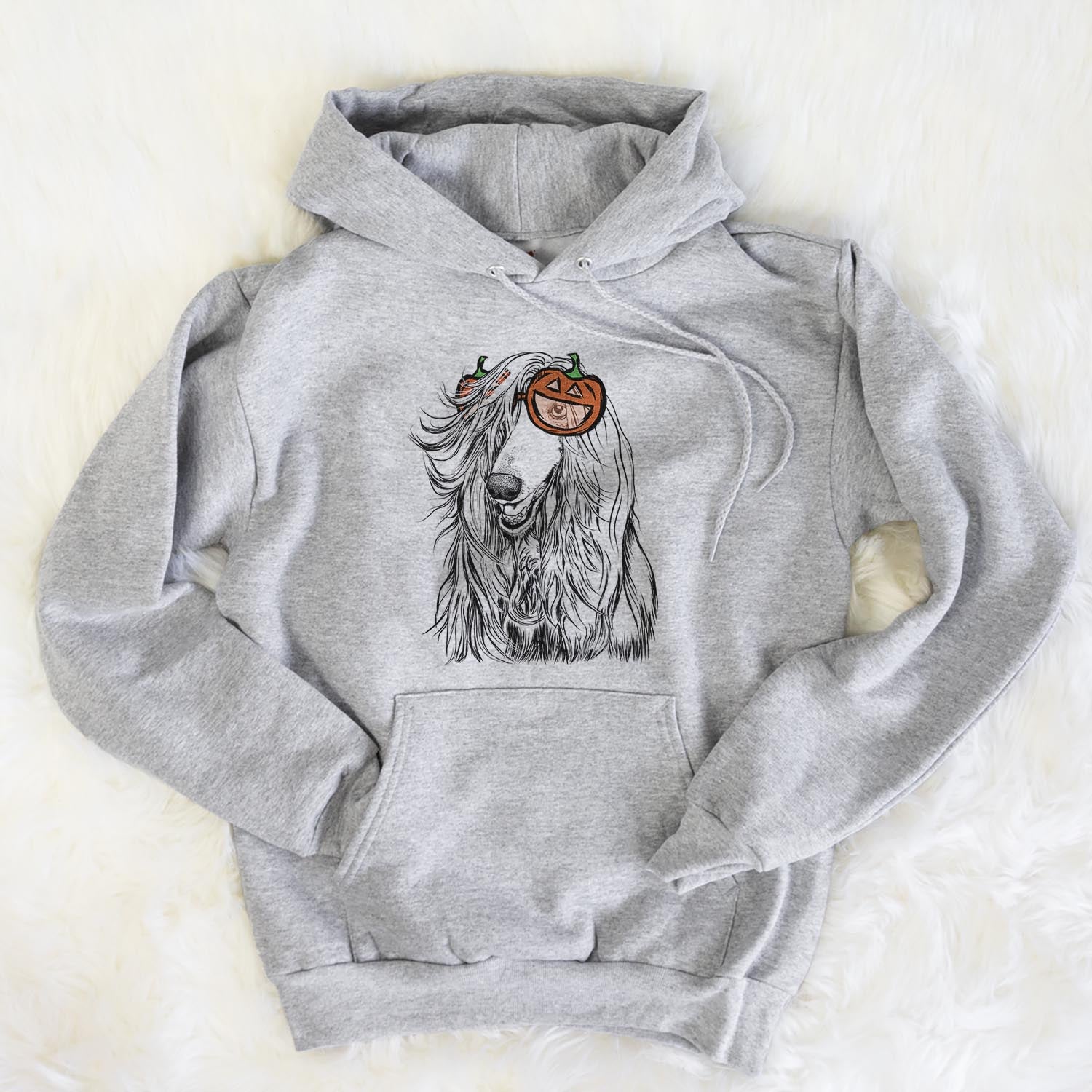 Sterling the Afghan Hound  - Pumpkin Collection