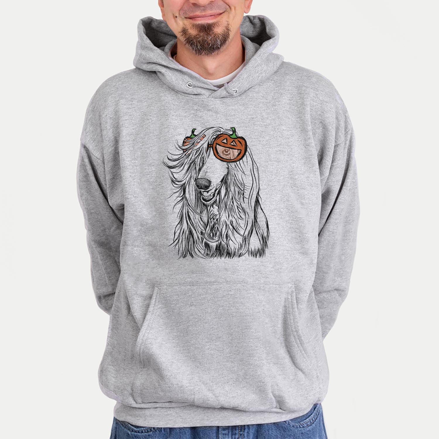 Sterling the Afghan Hound  - Pumpkin Collection