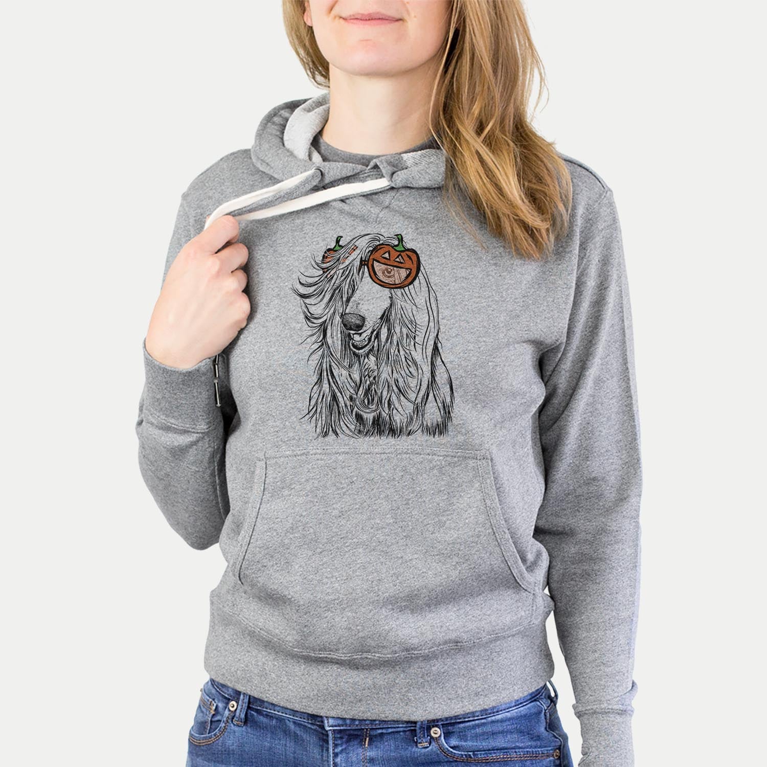 Sterling the Afghan Hound  - Pumpkin Collection