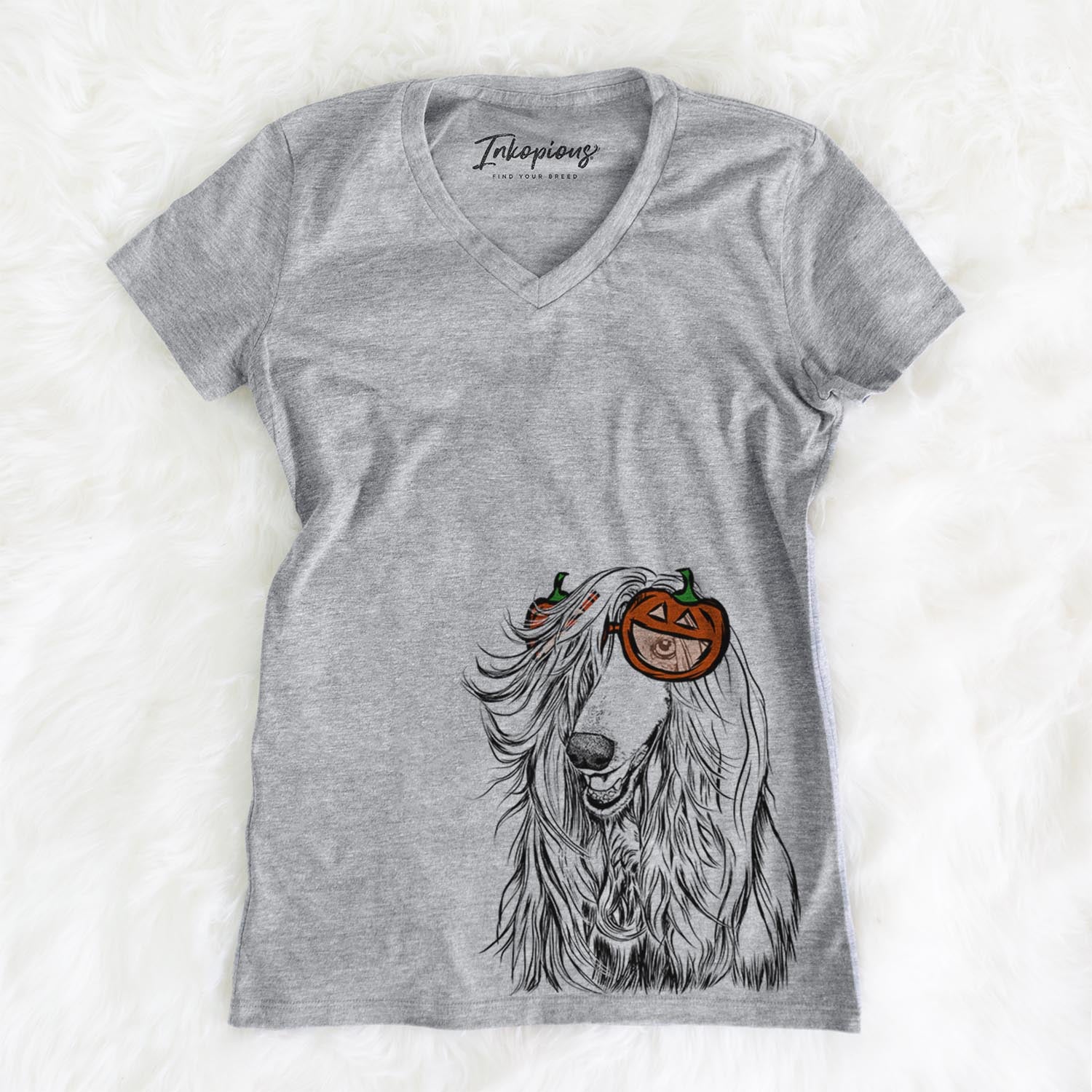 Sterling the Afghan Hound  - Pumpkin Collection