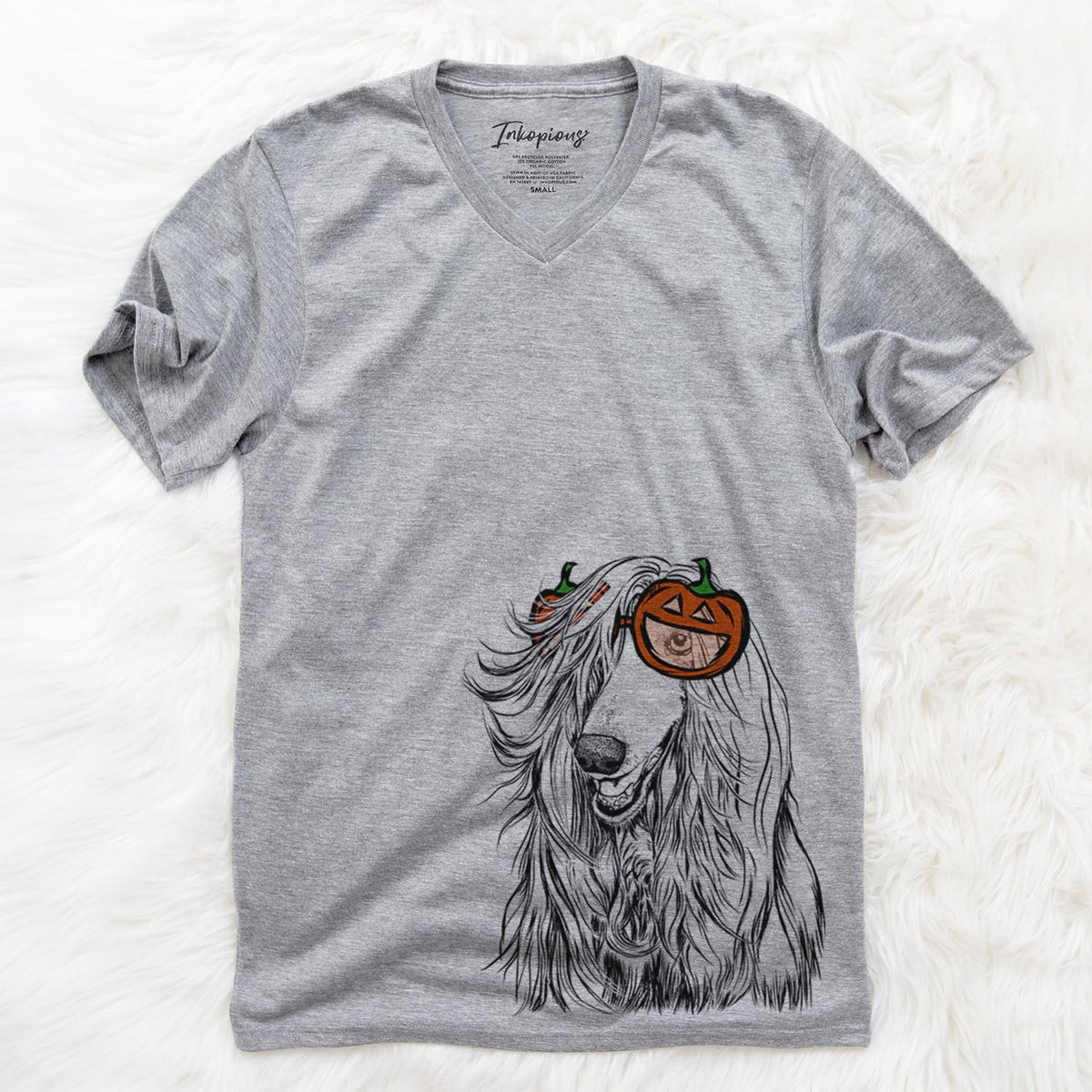 Sterling the Afghan Hound  - Pumpkin Collection
