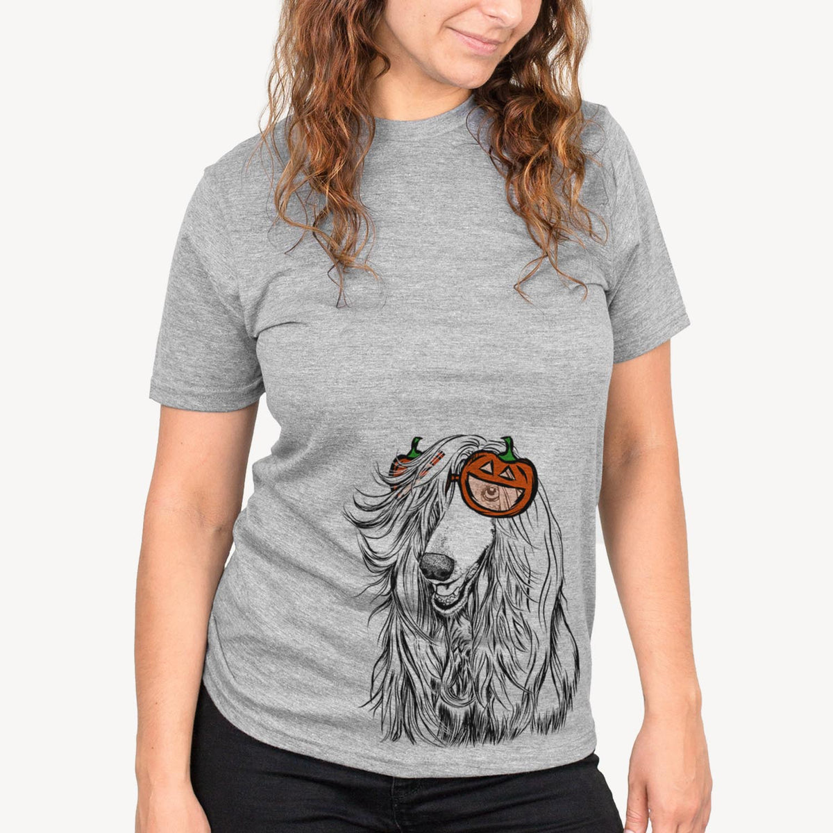 Sterling the Afghan Hound  - Pumpkin Collection