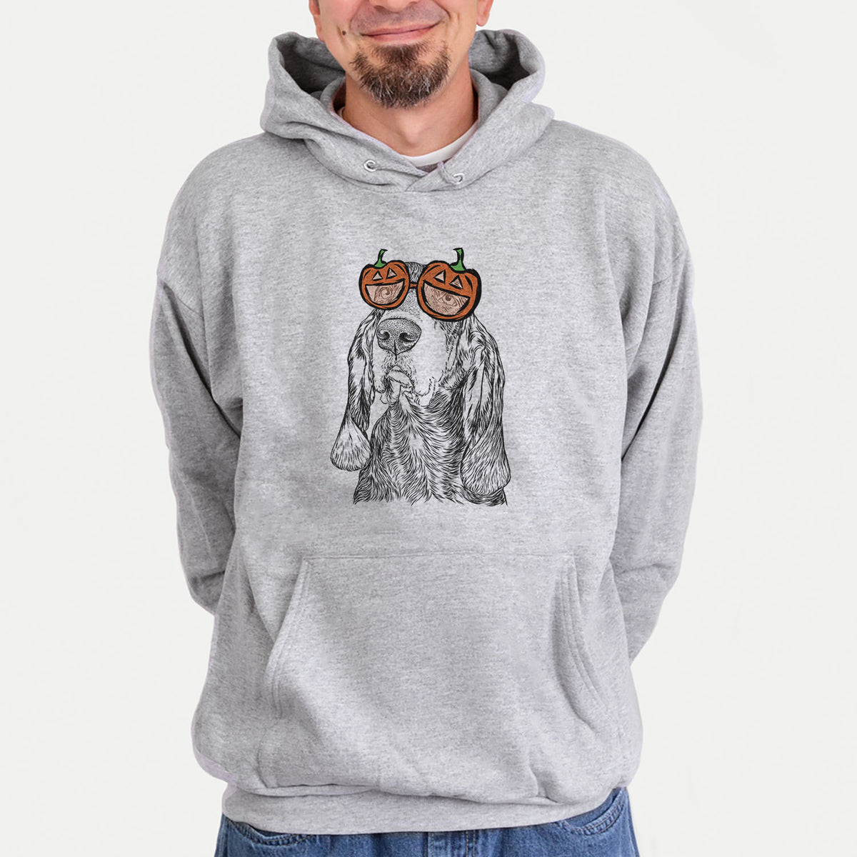 Stu the Black and Tan Coonhound  - Pumpkin Collection