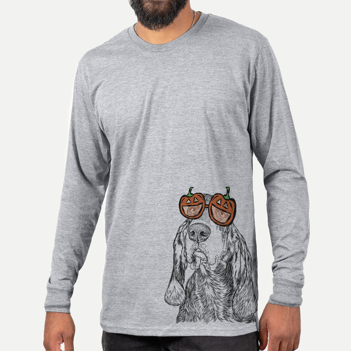 Stu the Black and Tan Coonhound  - Pumpkin Collection