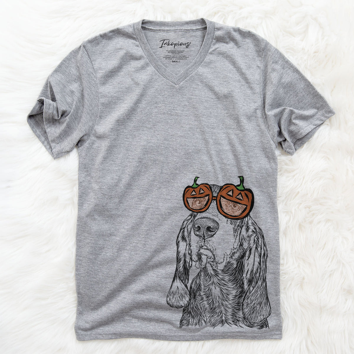 Stu the Black and Tan Coonhound  - Pumpkin Collection